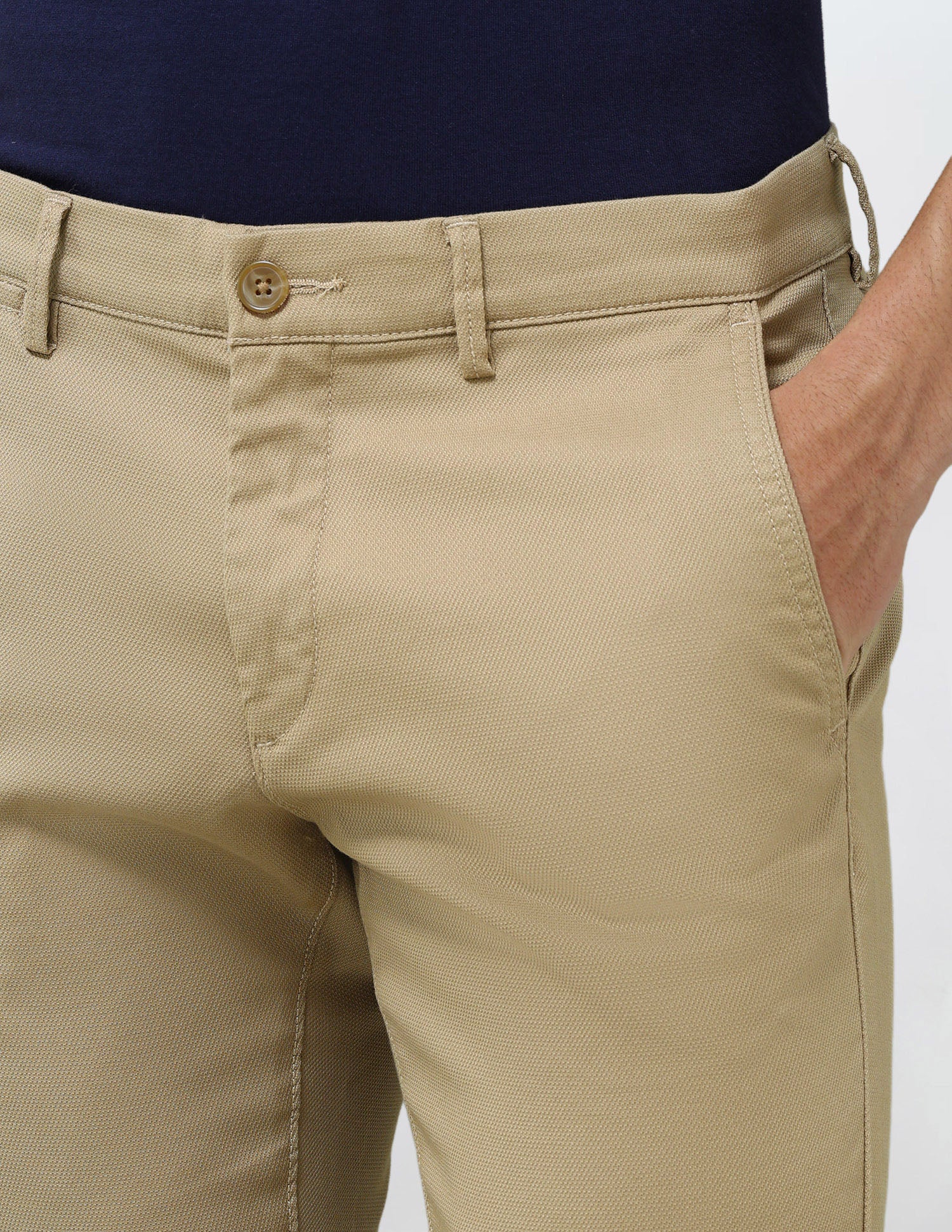 Denver Slim Fit Satin Trousers - Image 7