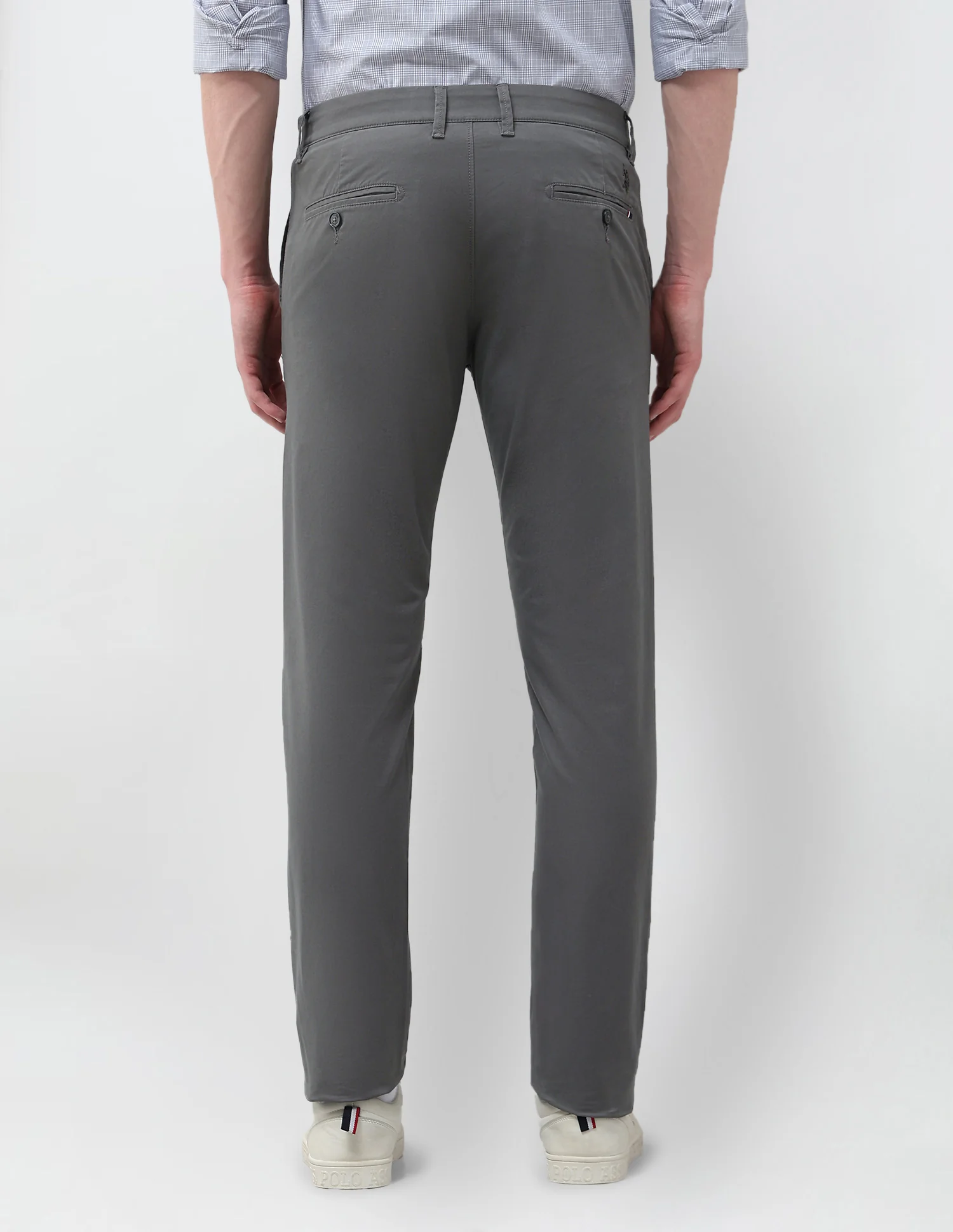 Denver Slim Fit Satin Trousers - Image 5
