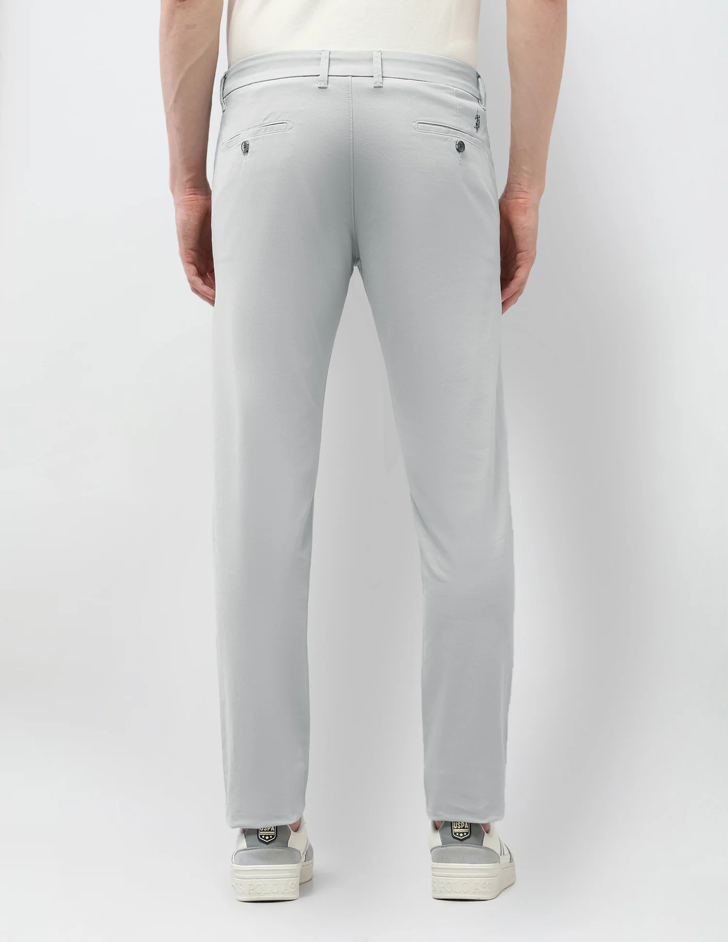 Denver Slim Fit Satin Trousers - Image 5