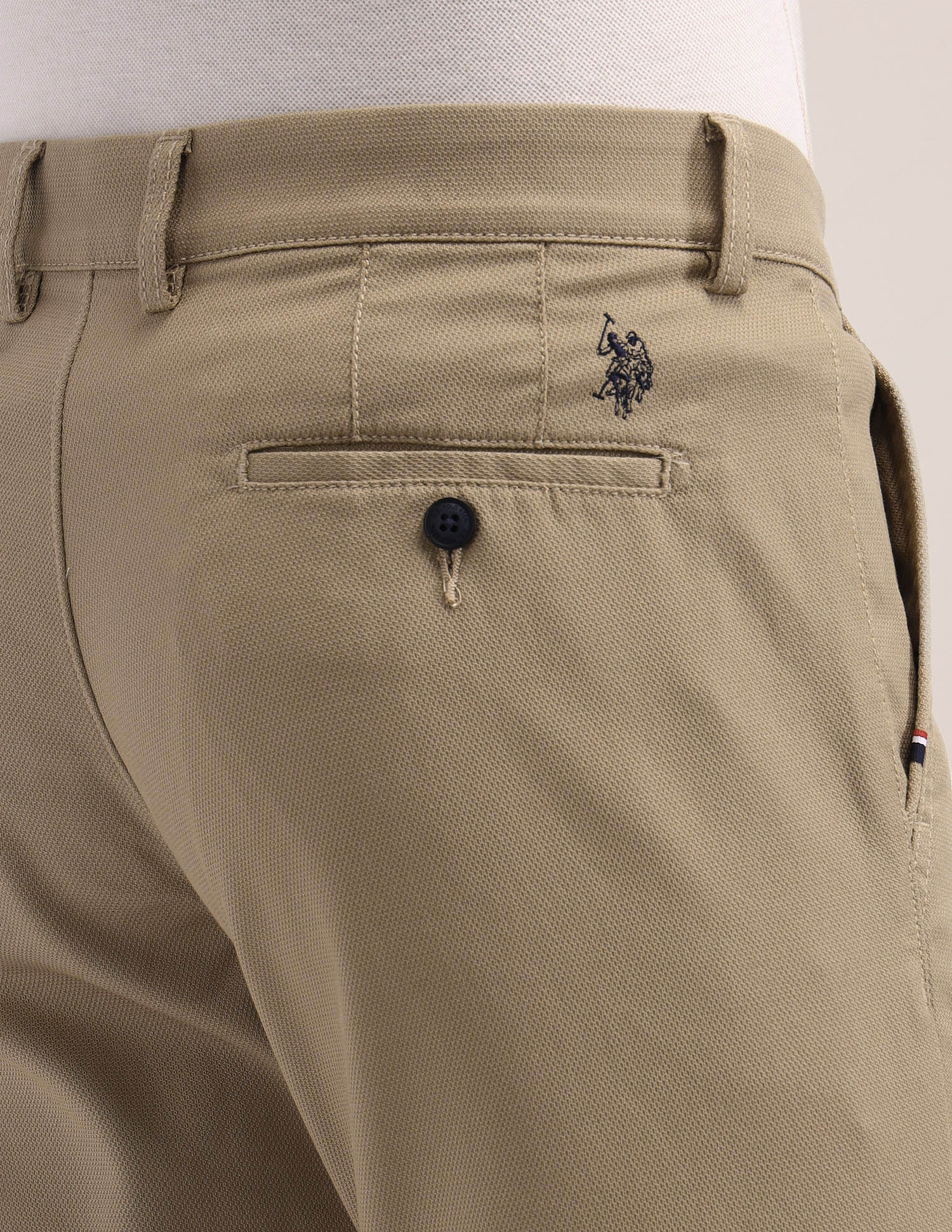 Denver Slim Fit Solid Trousers - Image 7