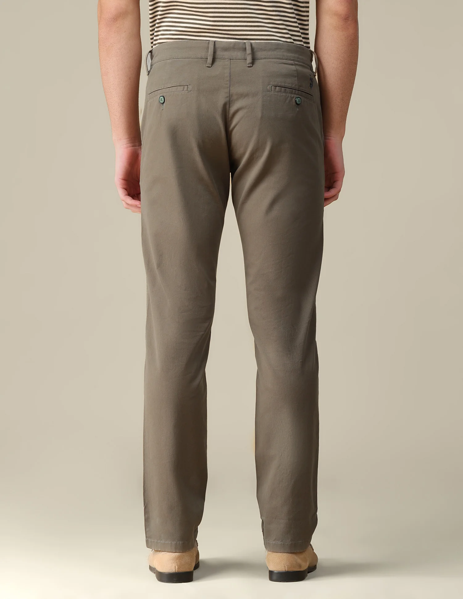 Denver slim fit Twill Trousers - Image 5