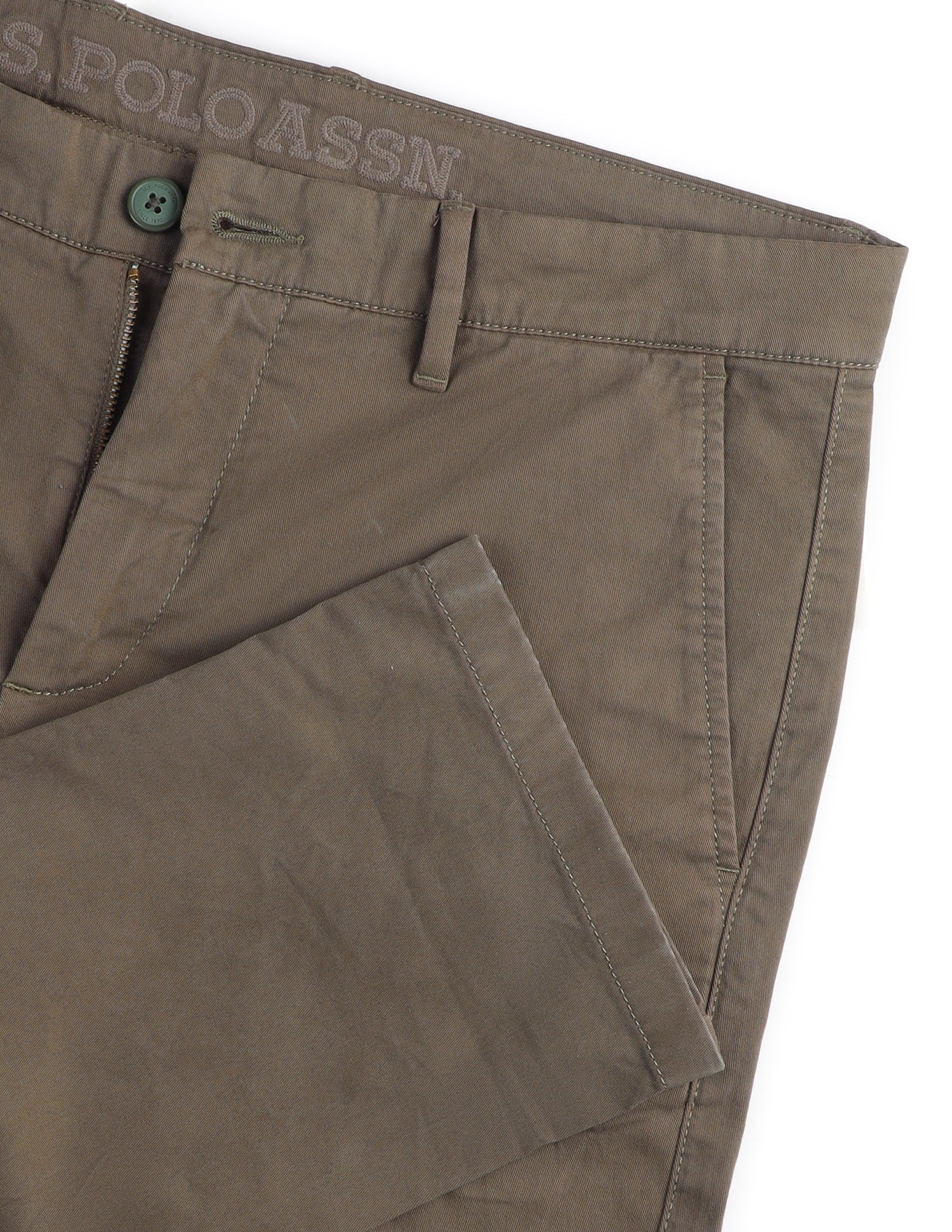 Denver slim fit Twill Trousers - Image 9