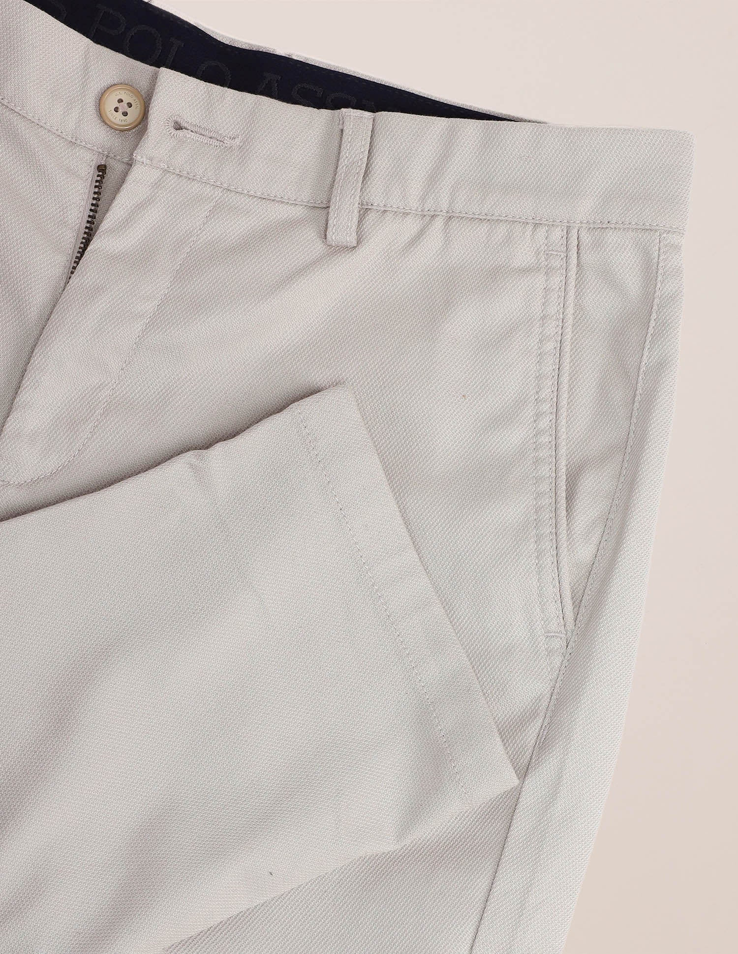 Denver Slim Fit Twill Trousers - Image 9
