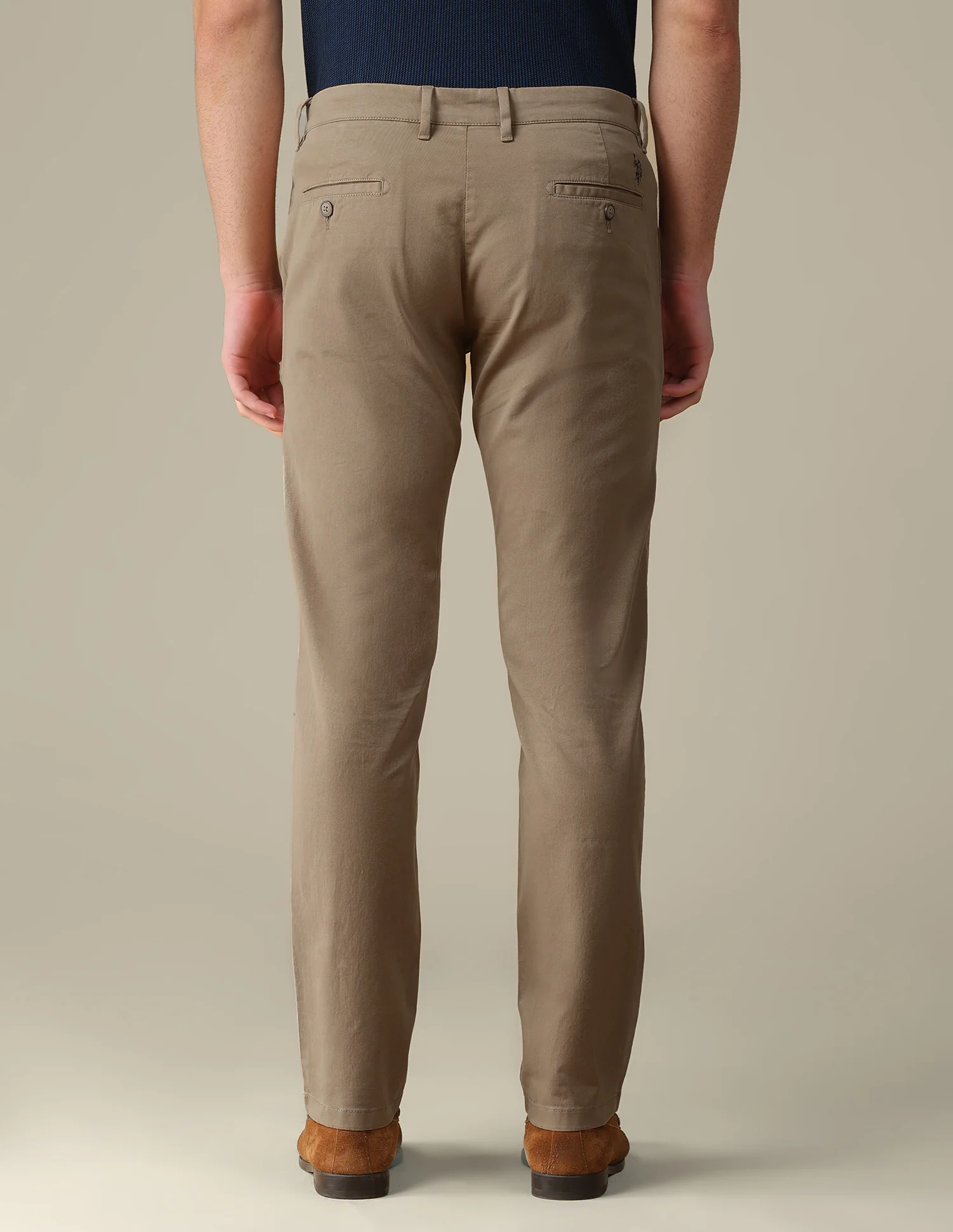 Denver slim fit Twill Trousers - Image 5