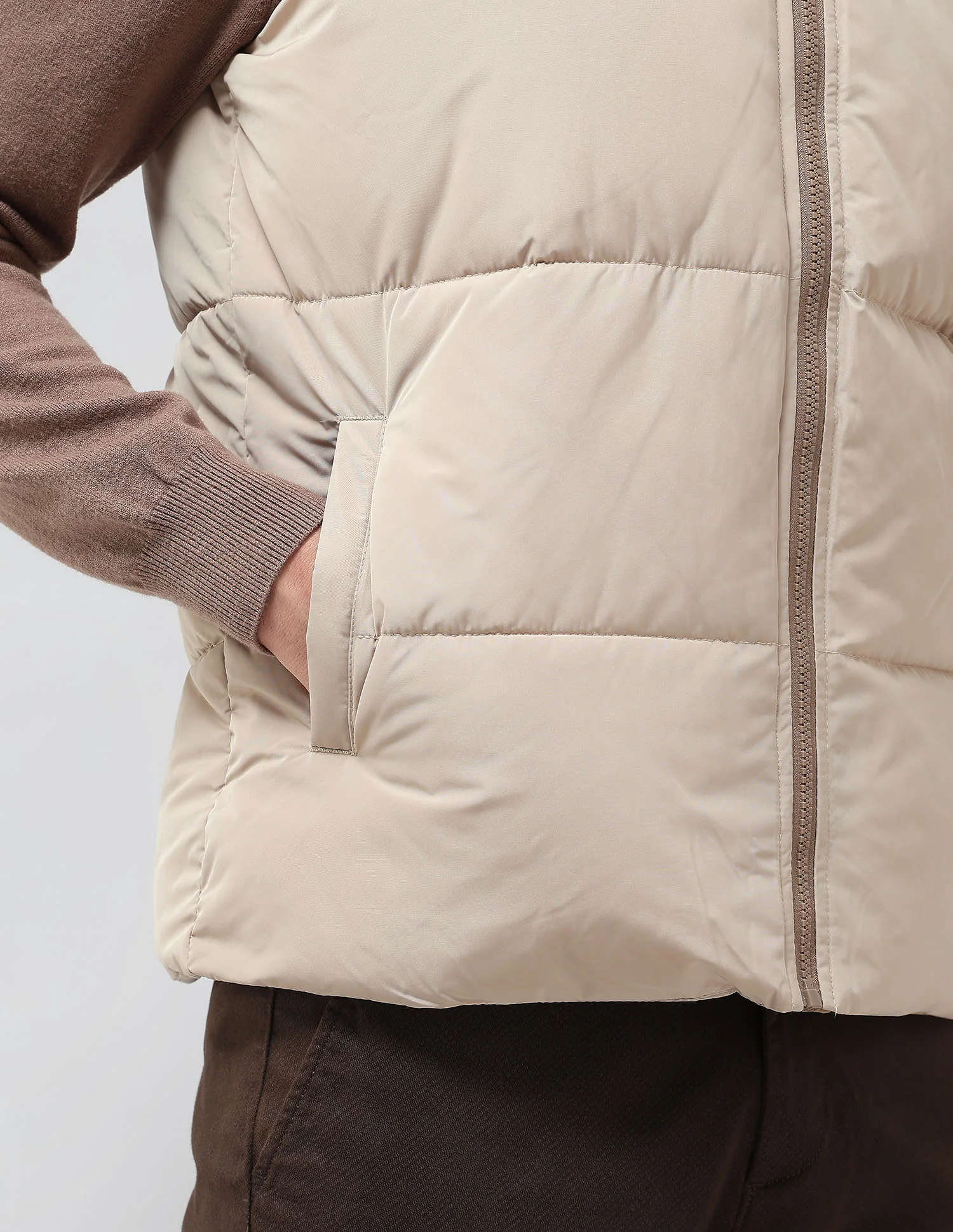 Detachable Hood Colour Blocked Jacket - Image 11