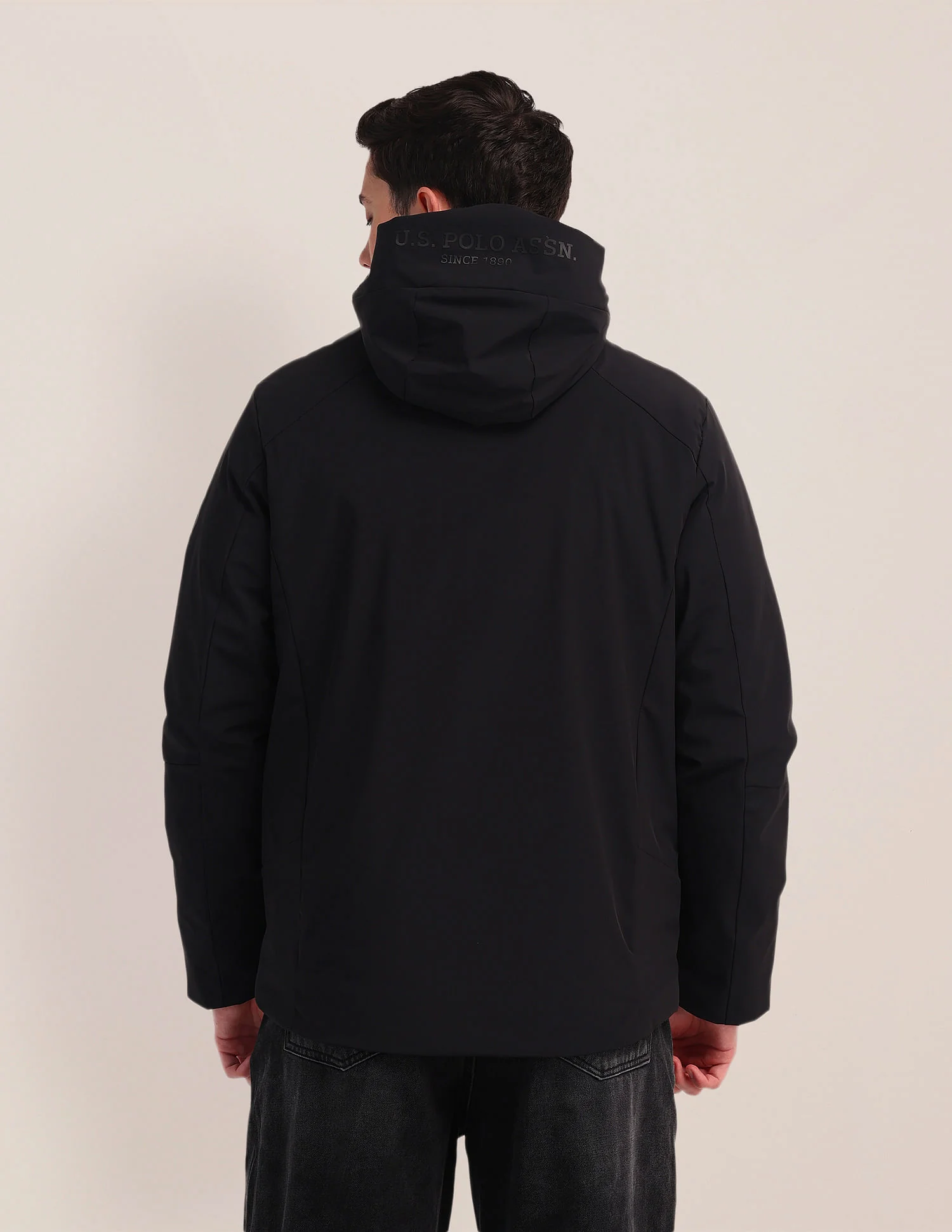 Detachable Hood Padded Jacket - Image 5
