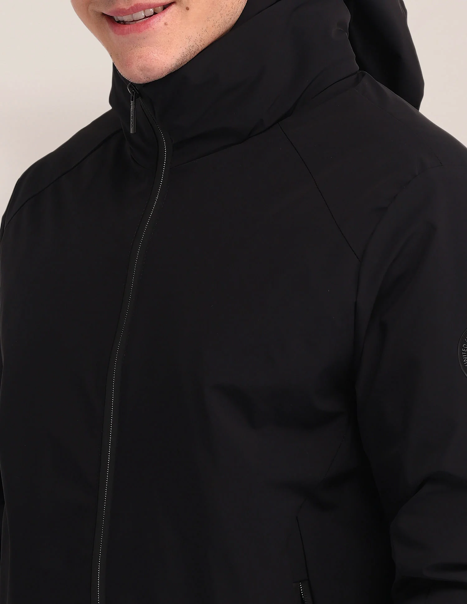 Detachable Hood Padded Jacket - Image 7