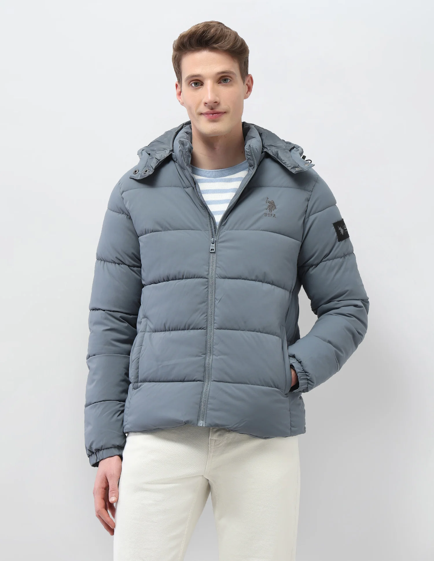 Detachable Hood Puffer Jacket - Image 6