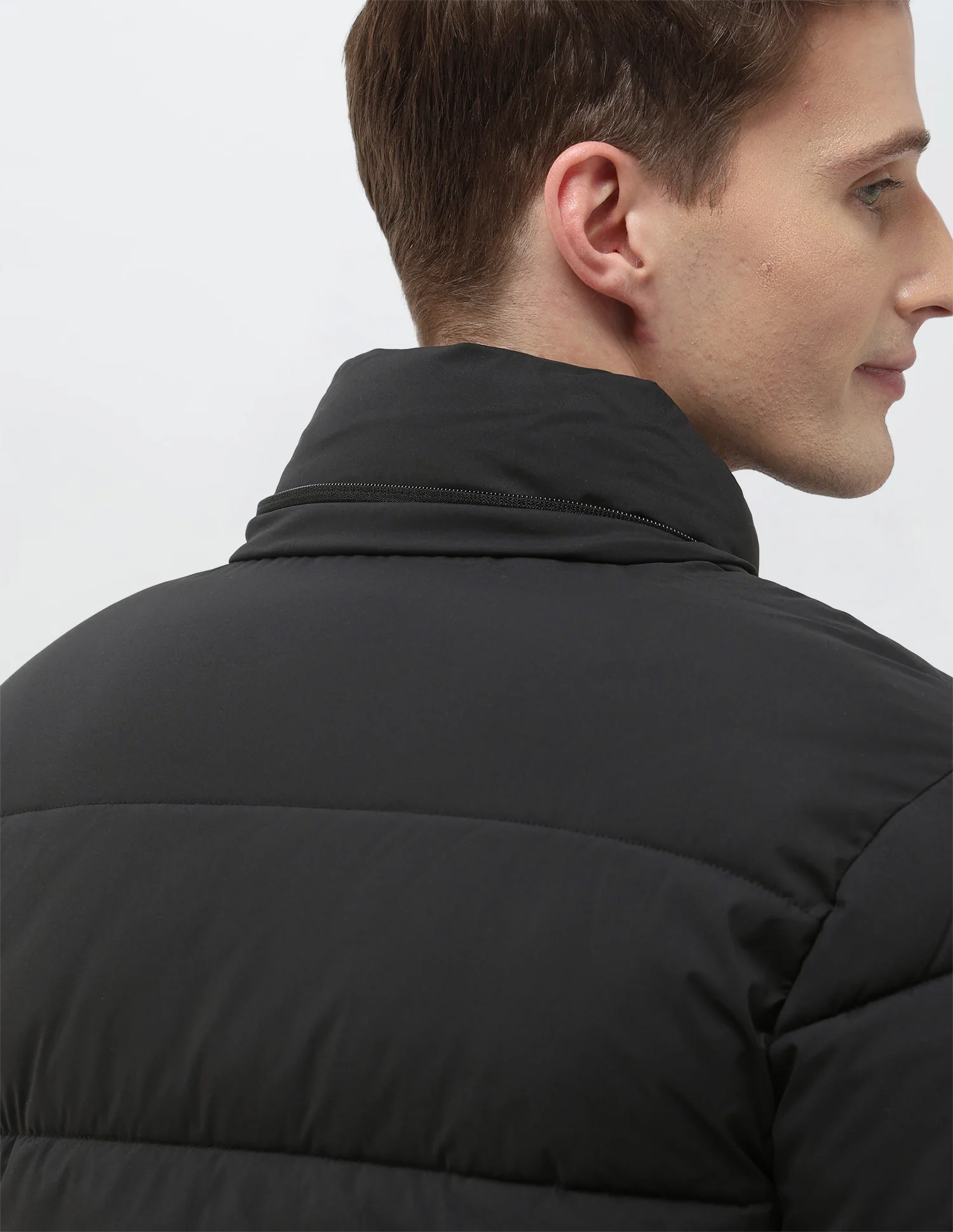 Detachable Hood Puffer Jacket - Image 8