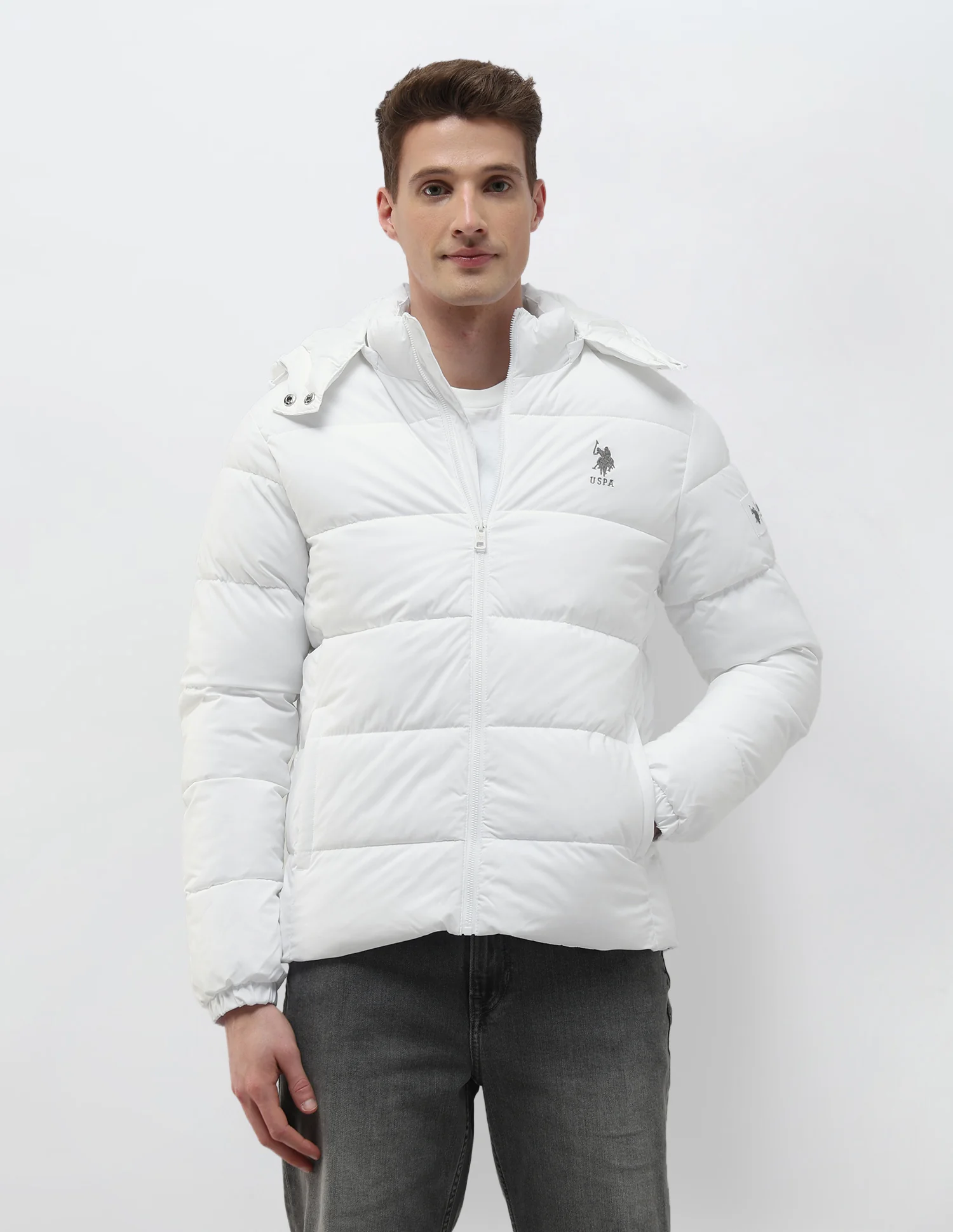 Detachable Hood Puffer Jacket - Image 6