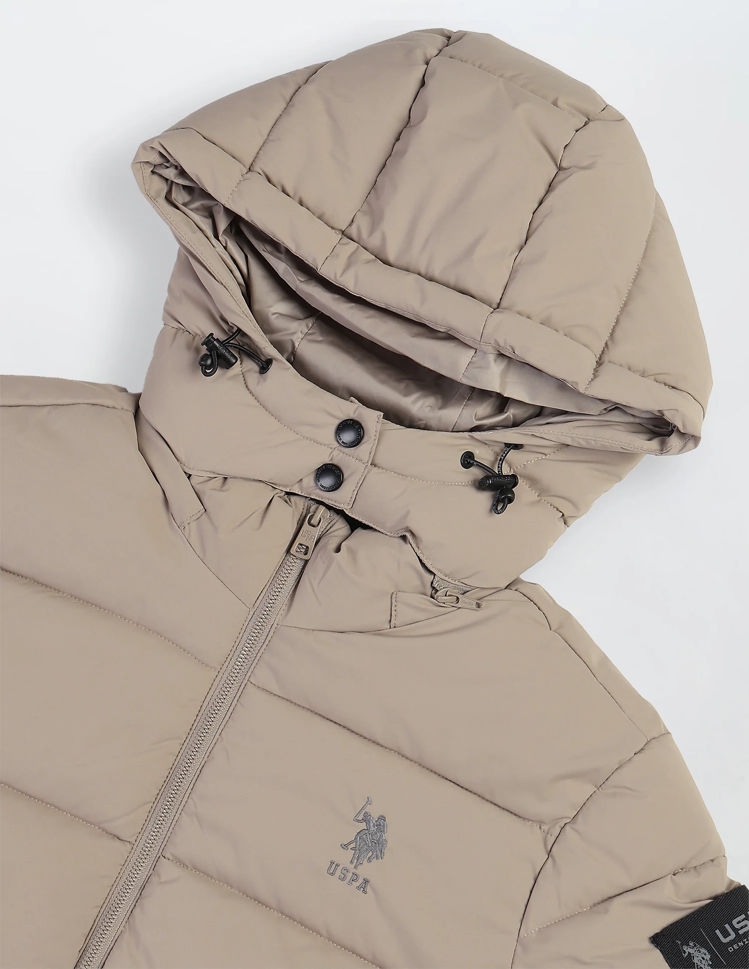Detachable Hood Puffer Jacket - Image 2