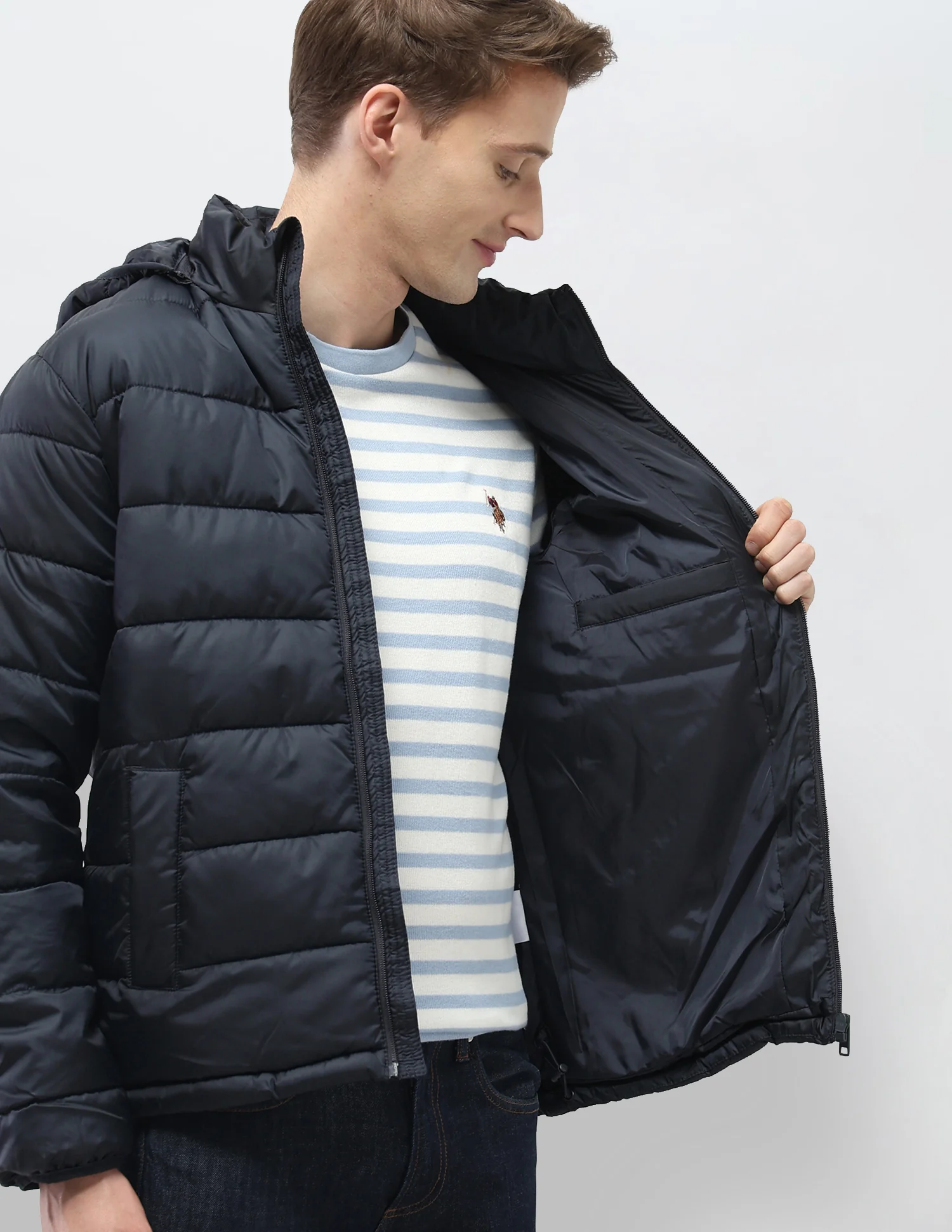 Detachable Hood Puffer Jacket - Image 10