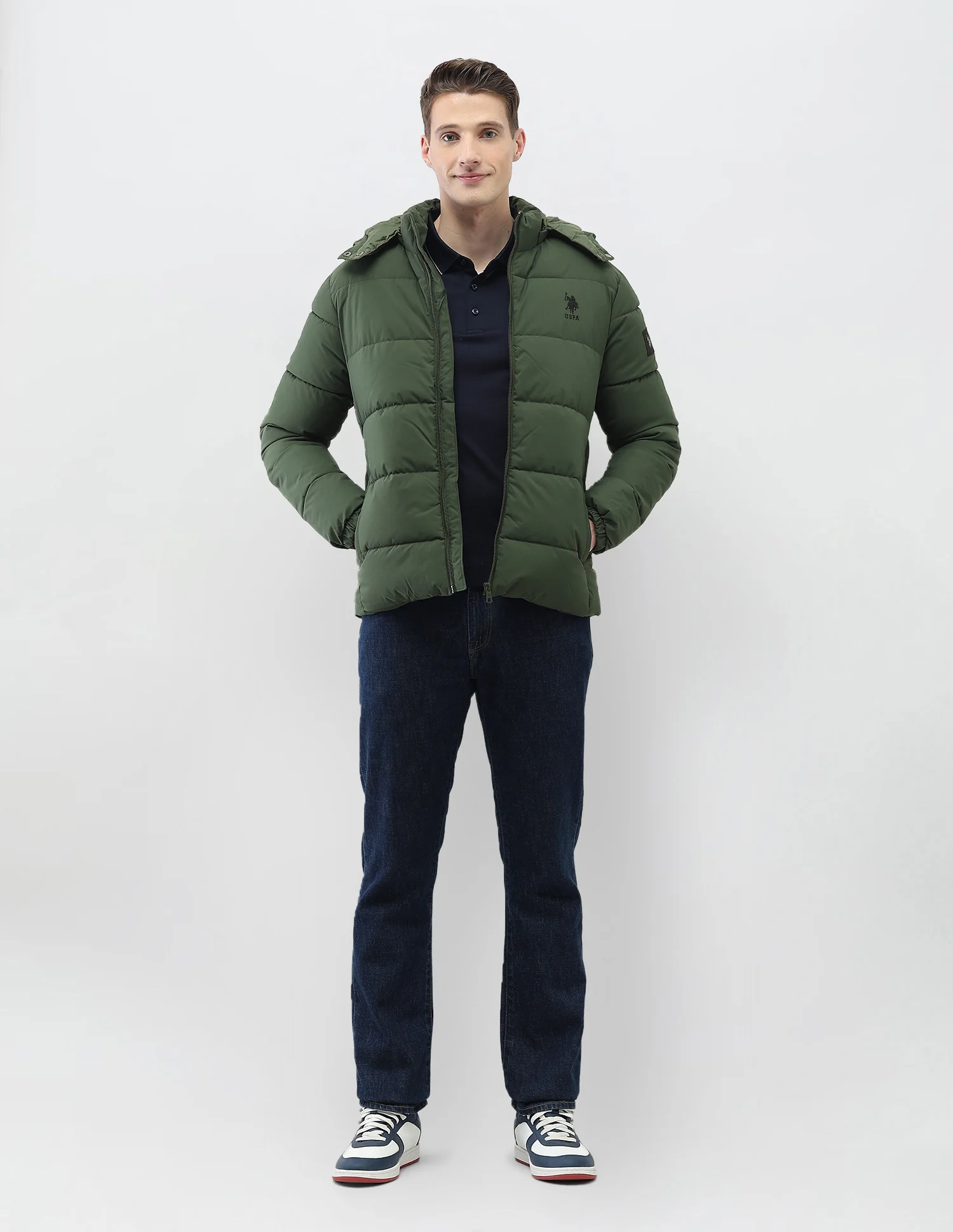 Detachable Hood Puffer Jacket - Image 3