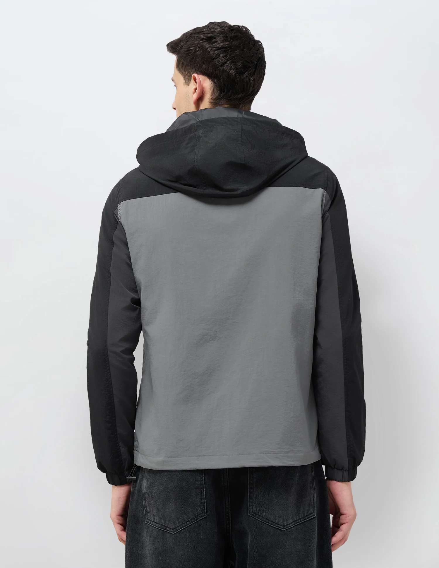 Detachable Hood Regular Fit Jacket - Image 5