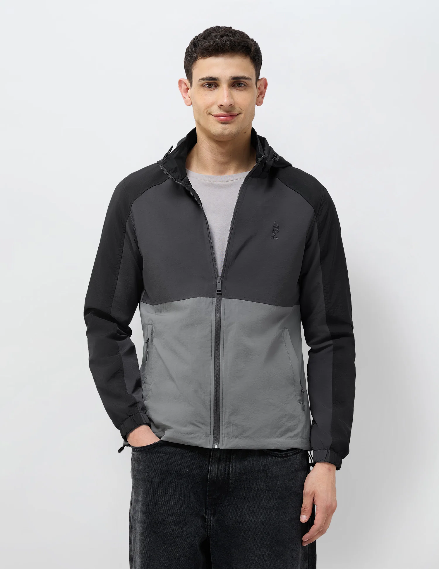 Detachable Hood Regular Fit Jacket - Image 6