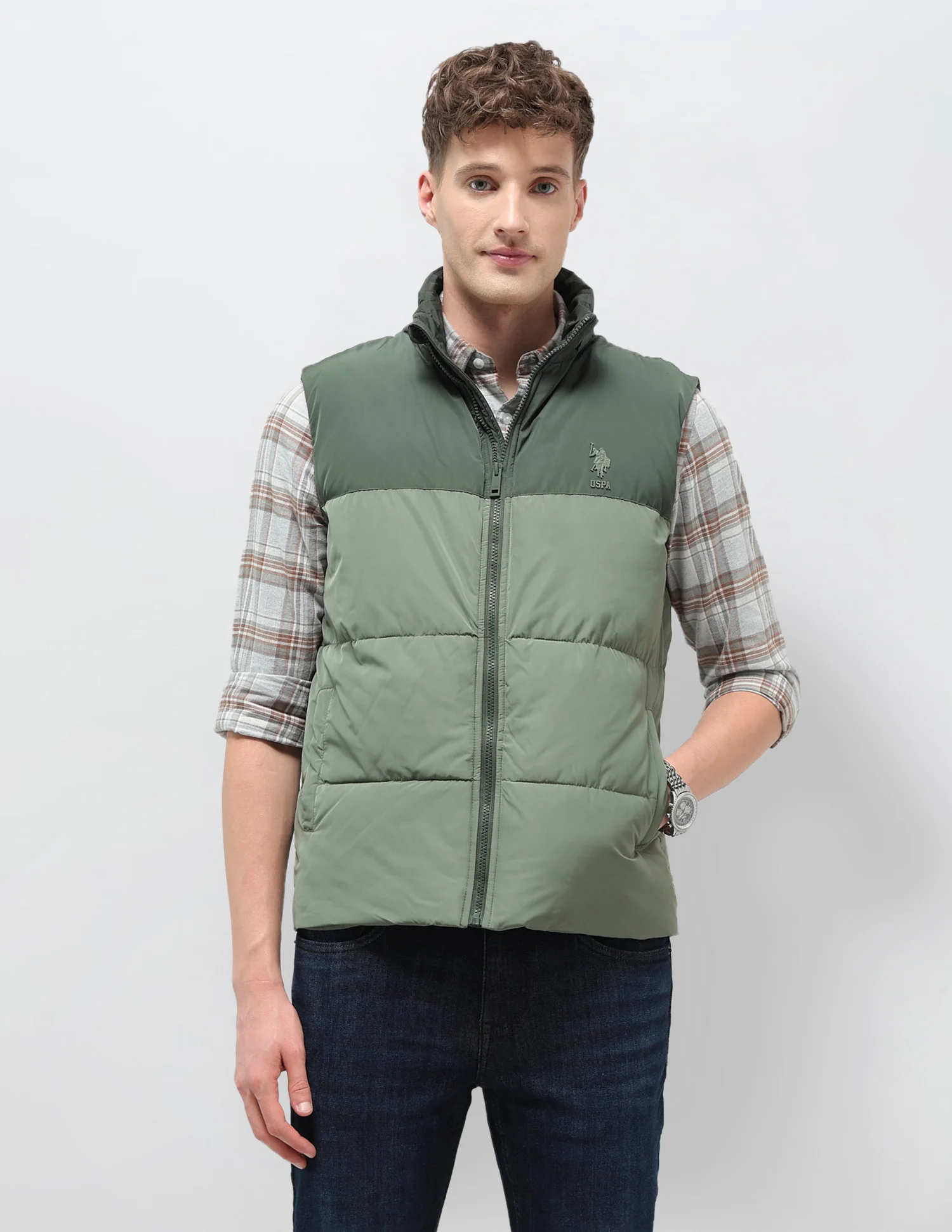 Detachable Hood Solid Jacket - Image 10