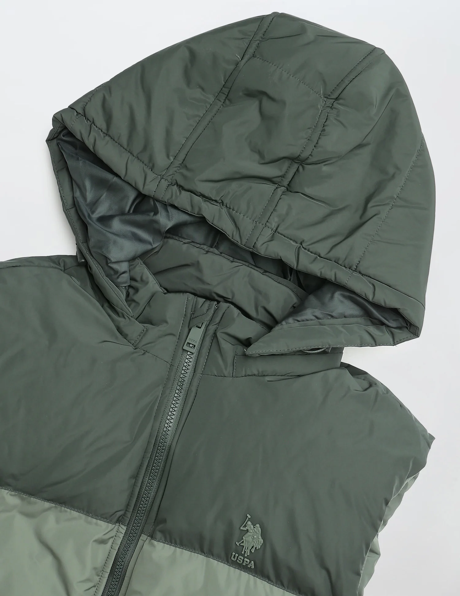 Detachable Hood Solid Jacket - Image 2