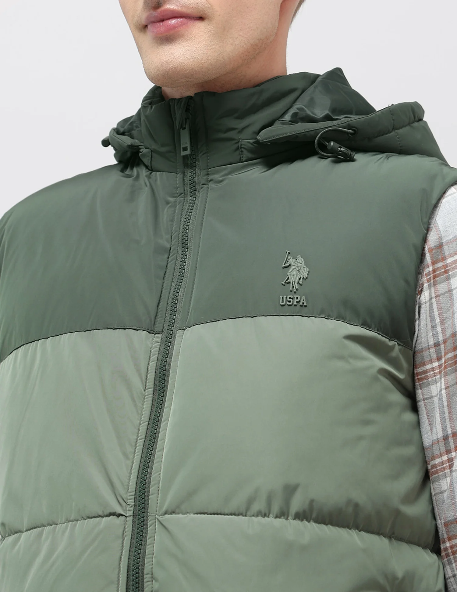 Detachable Hood Solid Jacket - Image 7