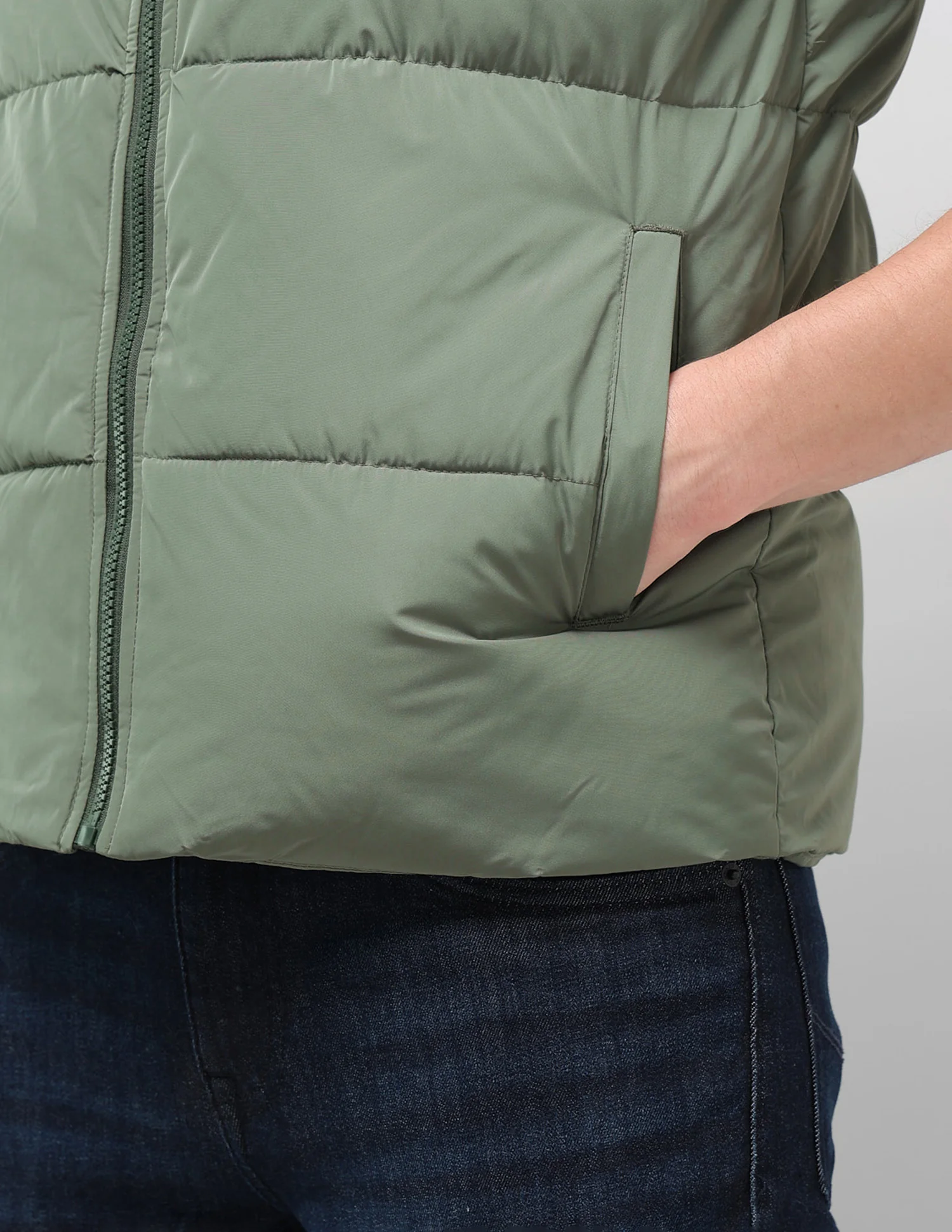 Detachable Hood Solid Jacket - Image 8
