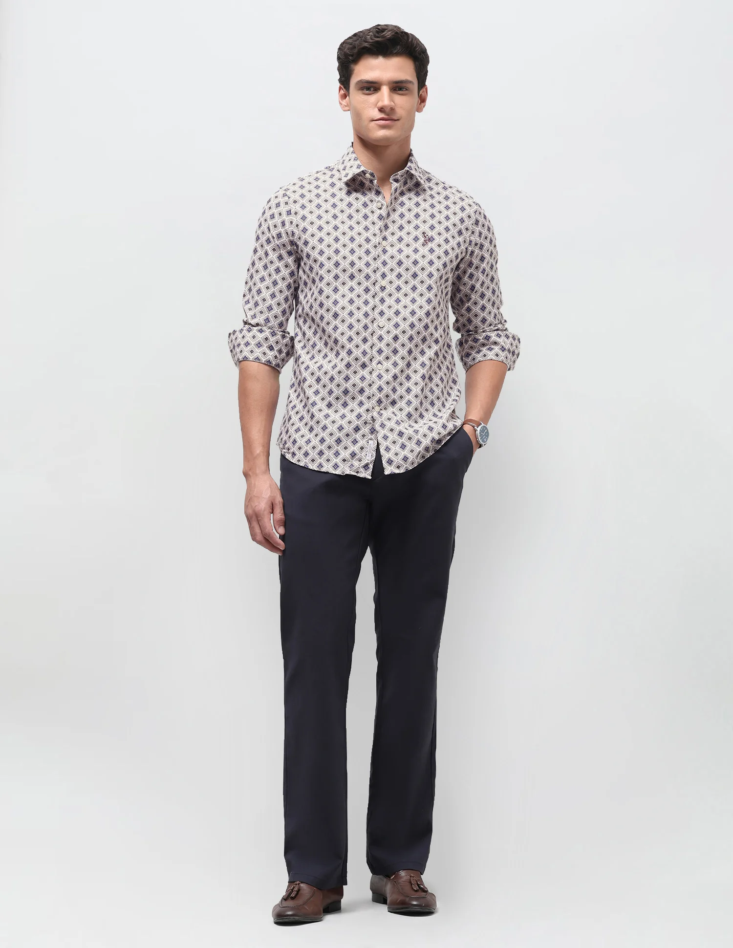 Dobby Regular Fit Shirt - Image 3