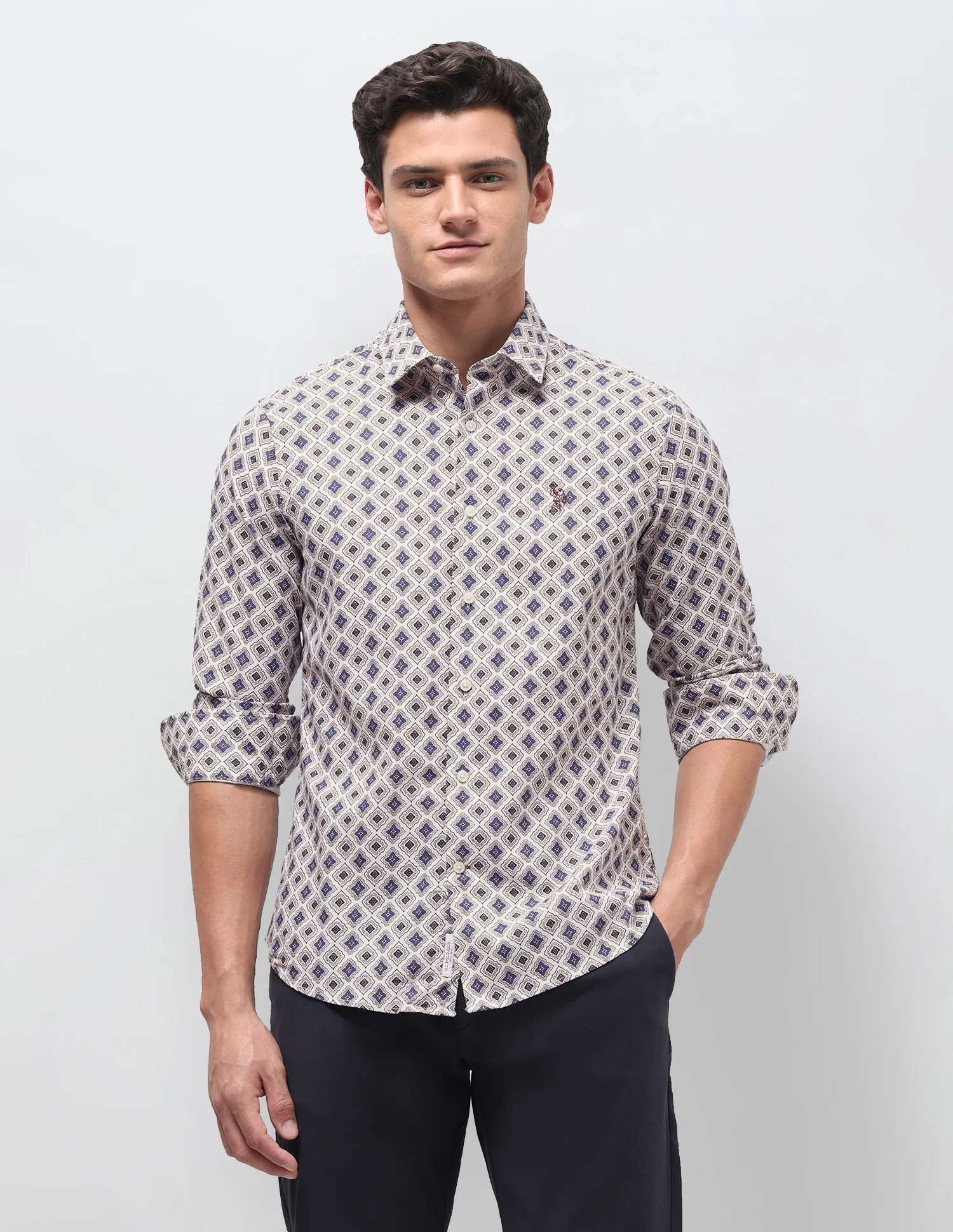 Dobby Regular Fit Shirt - Image 6