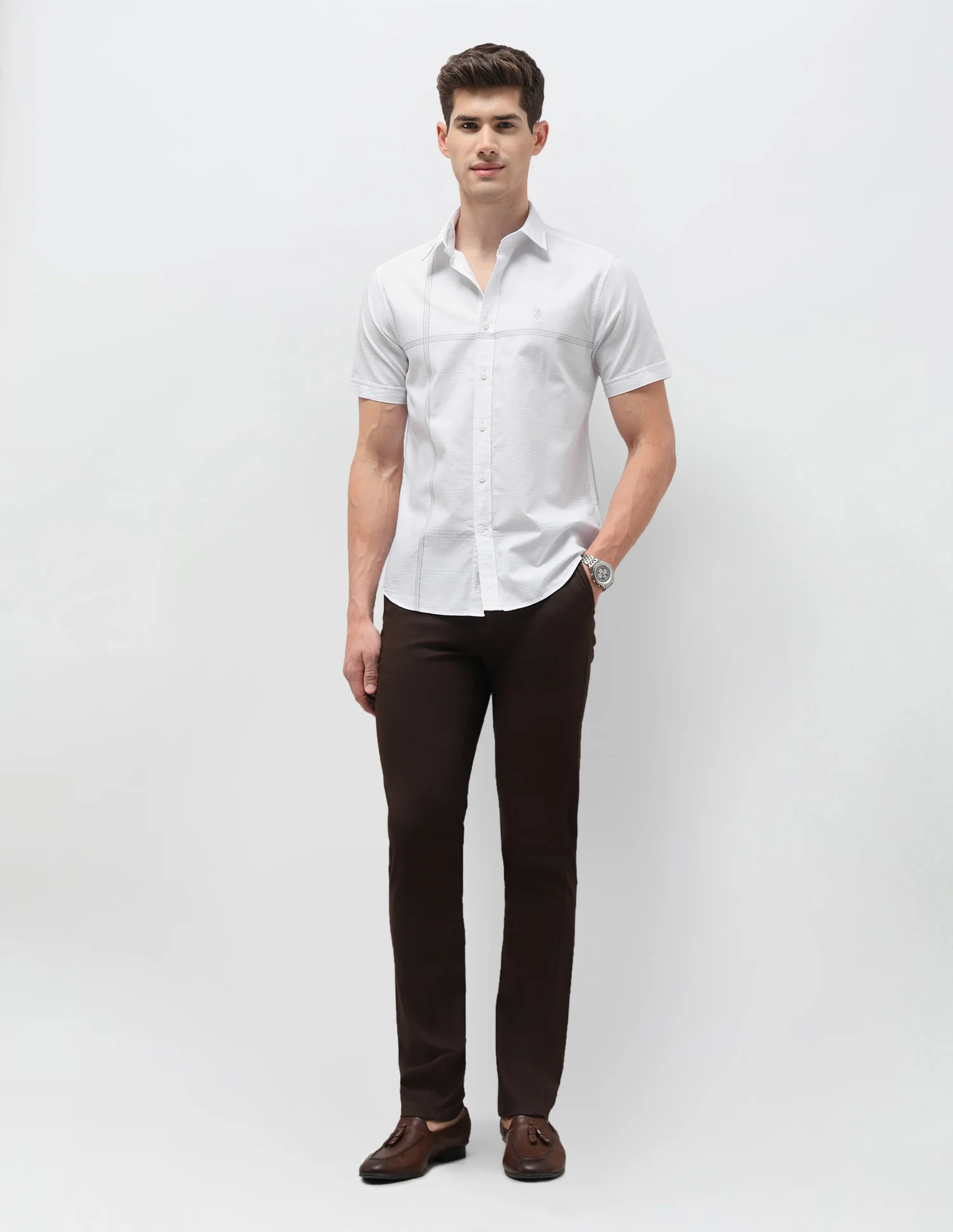 Dobby Regular Fit Shirt - Image 3