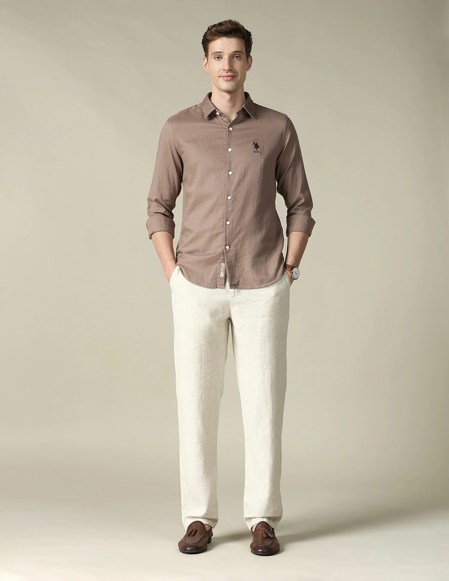 Dobby Regular Fit Shirt - Image 3
