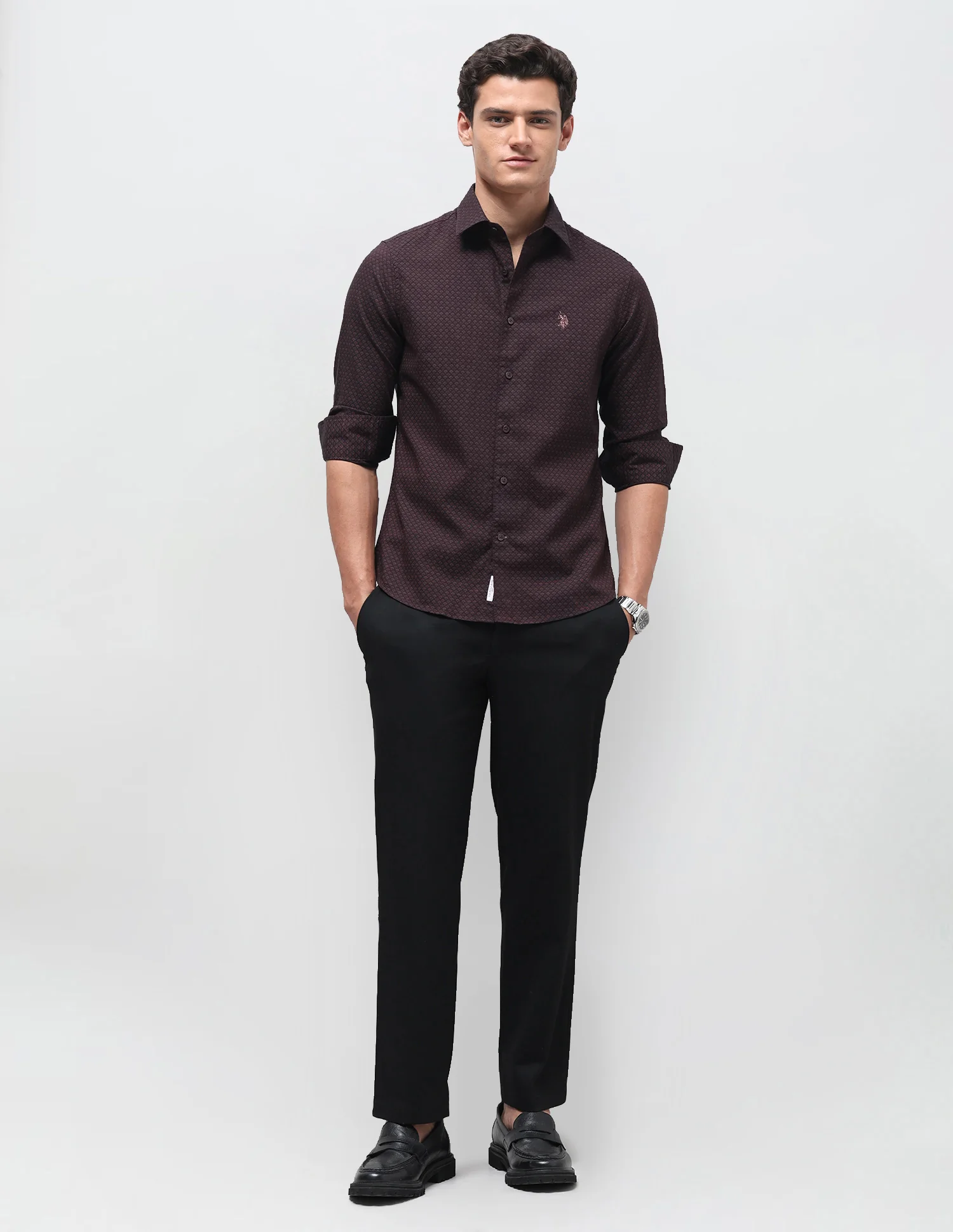 Dobby Regular Fit Shirt - Image 3