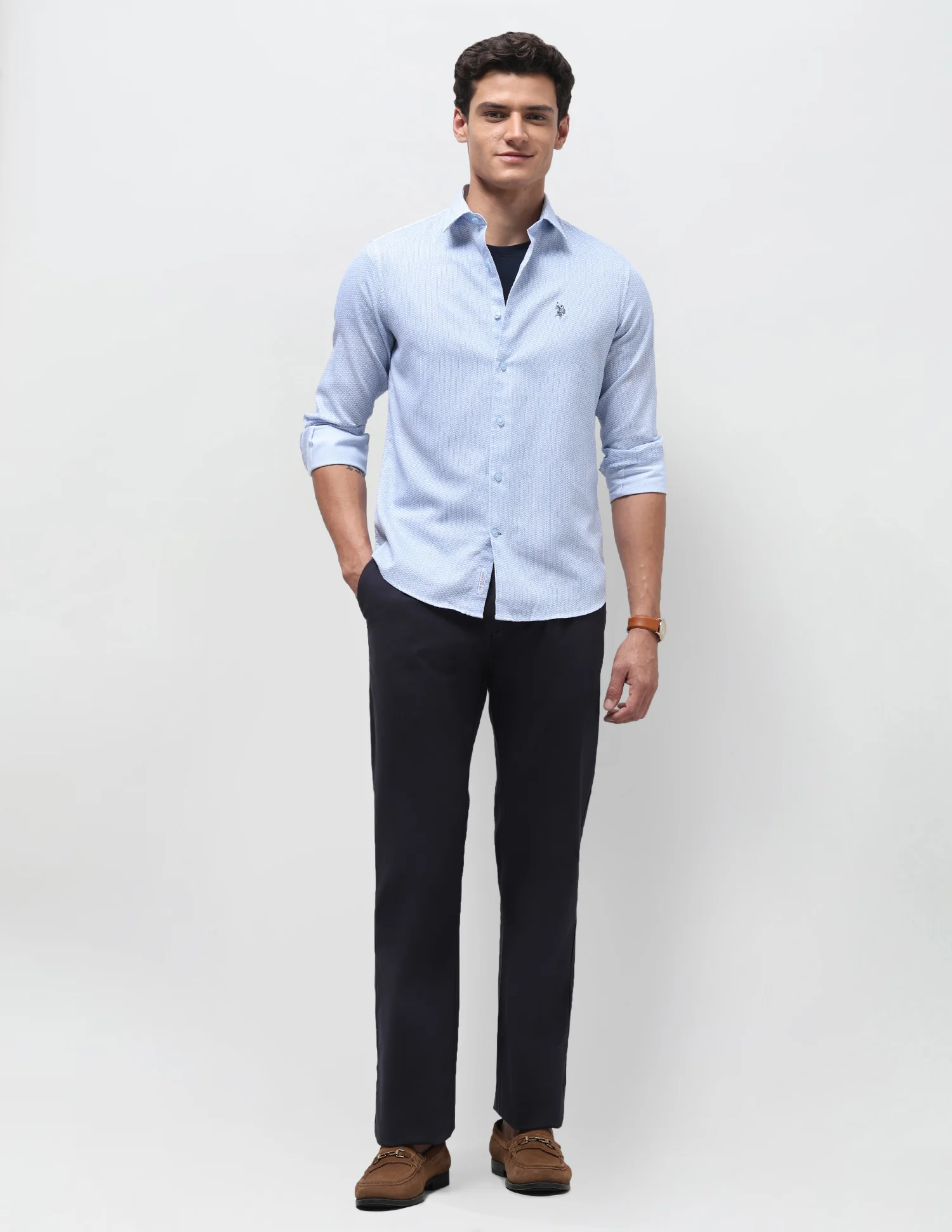 Dobby Regular Fit Shirt - Image 3