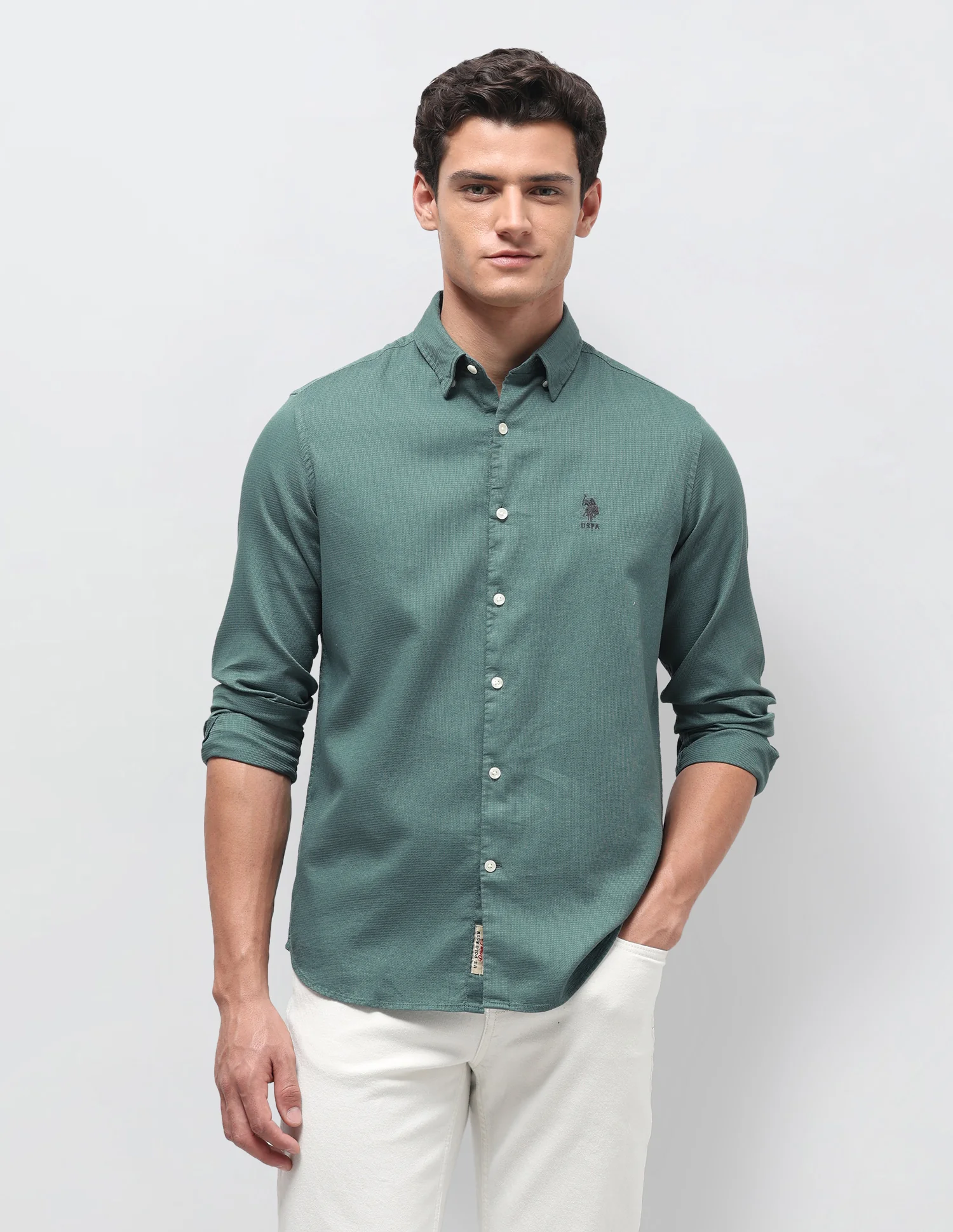 Dobby Regular Fit Shirt - Image 6