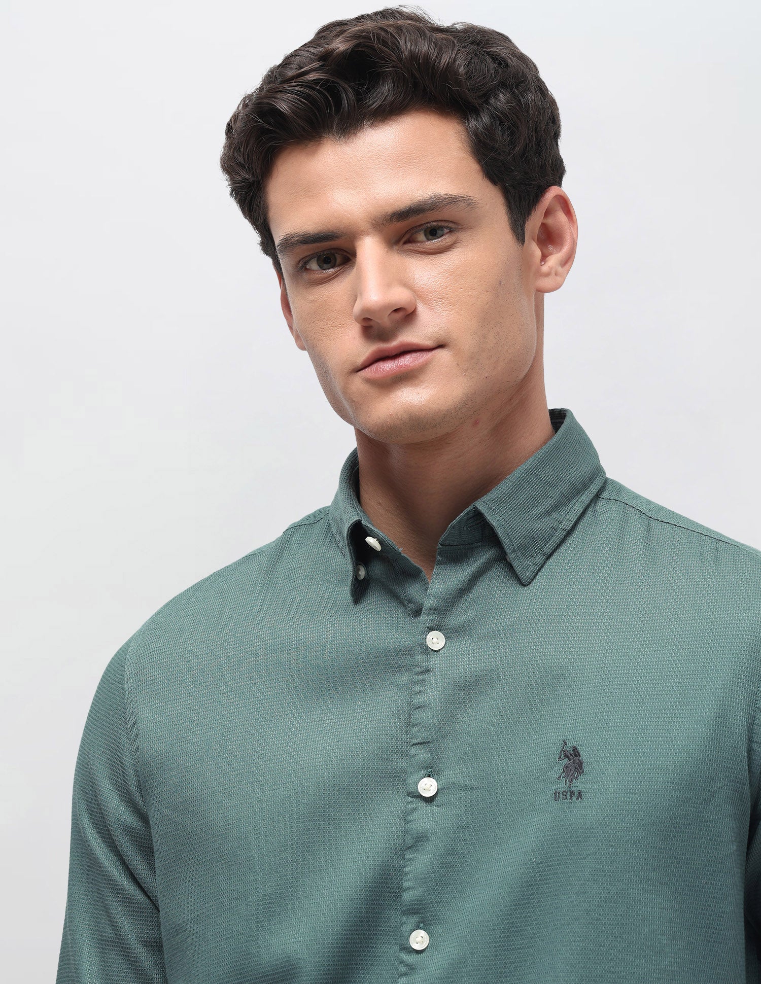 Dobby Regular Fit Shirt - Image 7