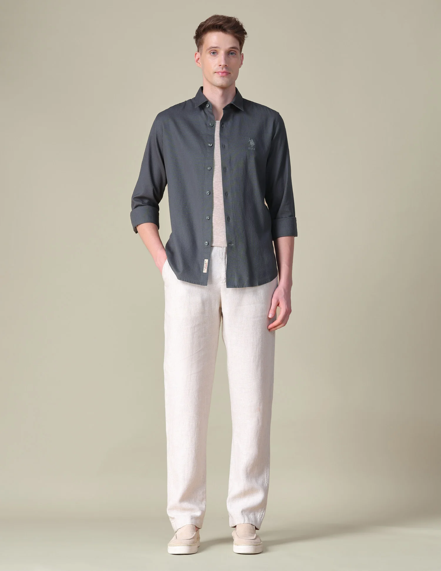 Dobby Regular Fit Shirt - Image 3