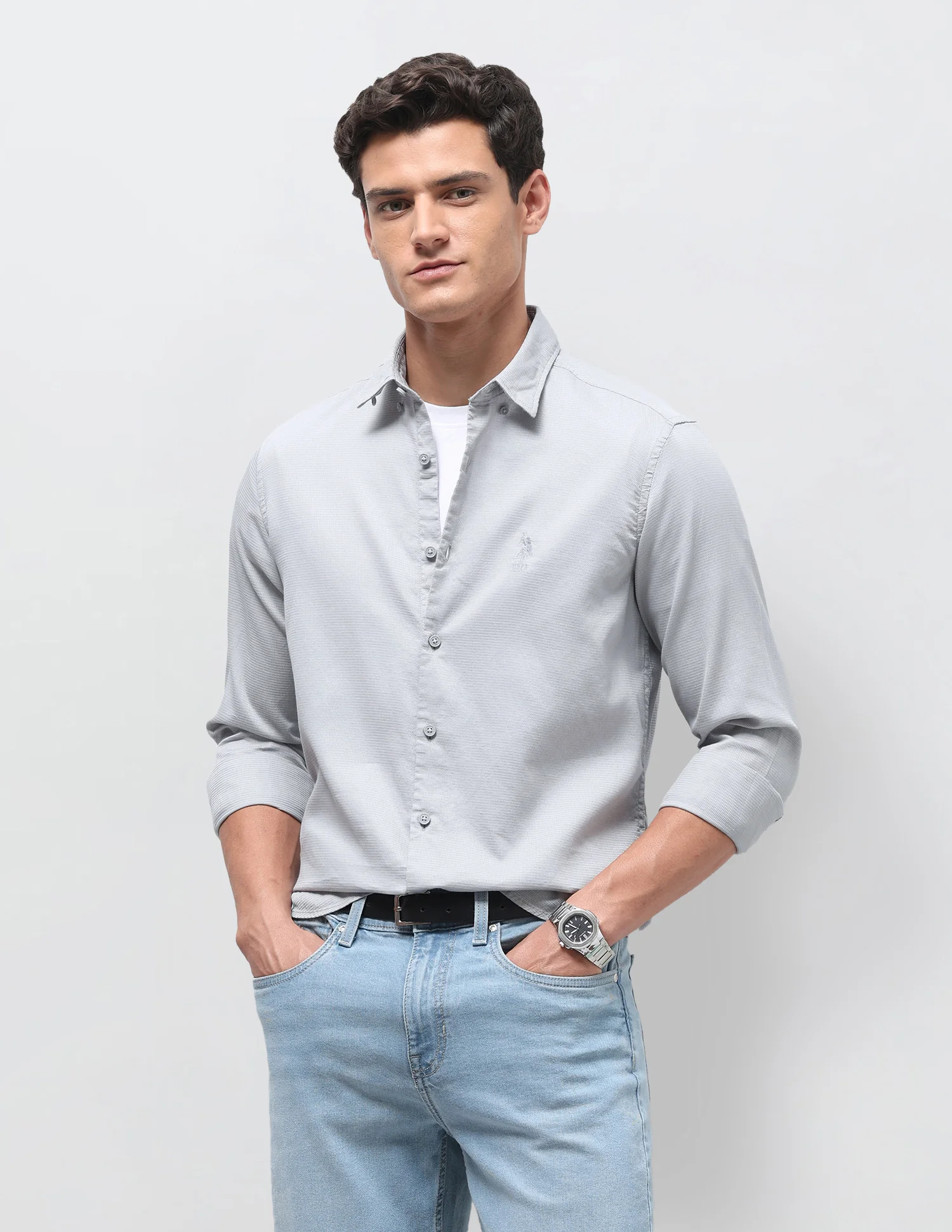 Dobby Regular Fit Shirt