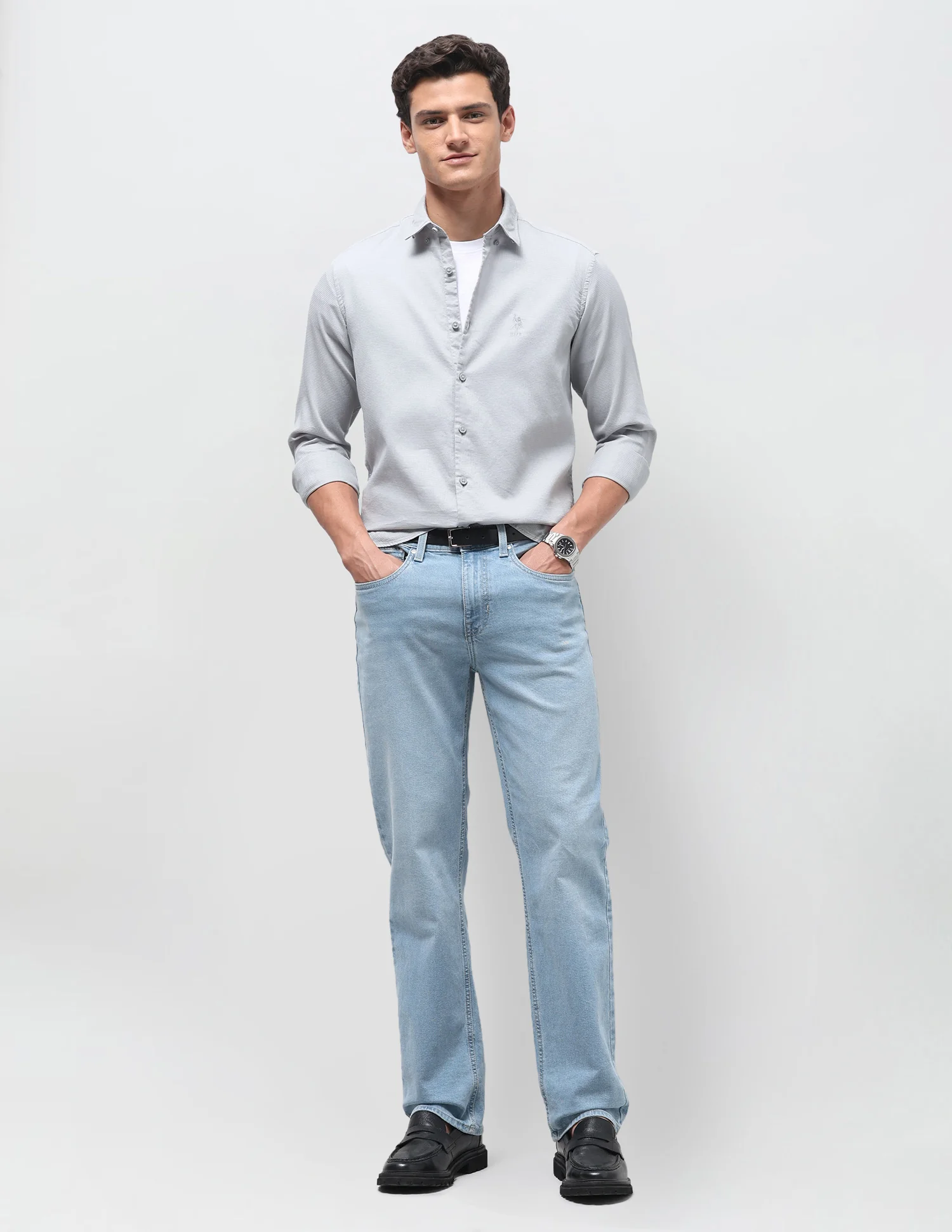 Dobby Regular Fit Shirt - Image 3