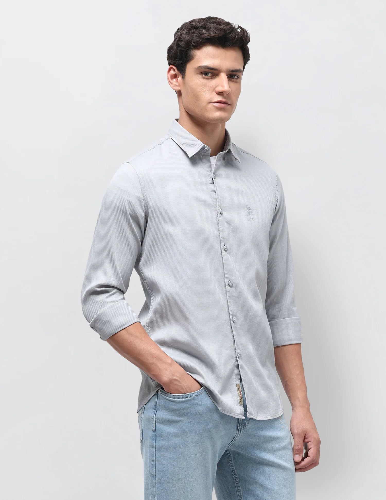 Dobby Regular Fit Shirt - Image 4