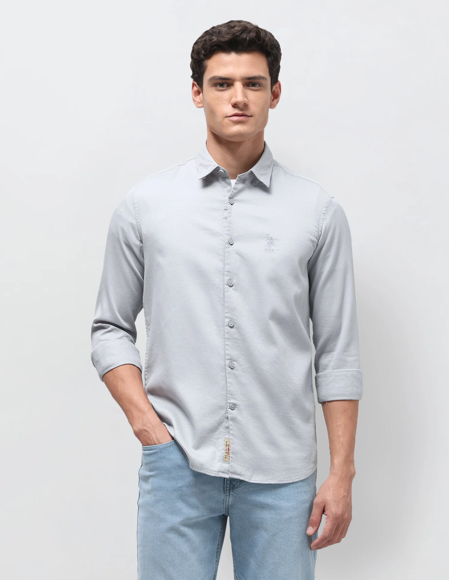 Dobby Regular Fit Shirt - Image 6