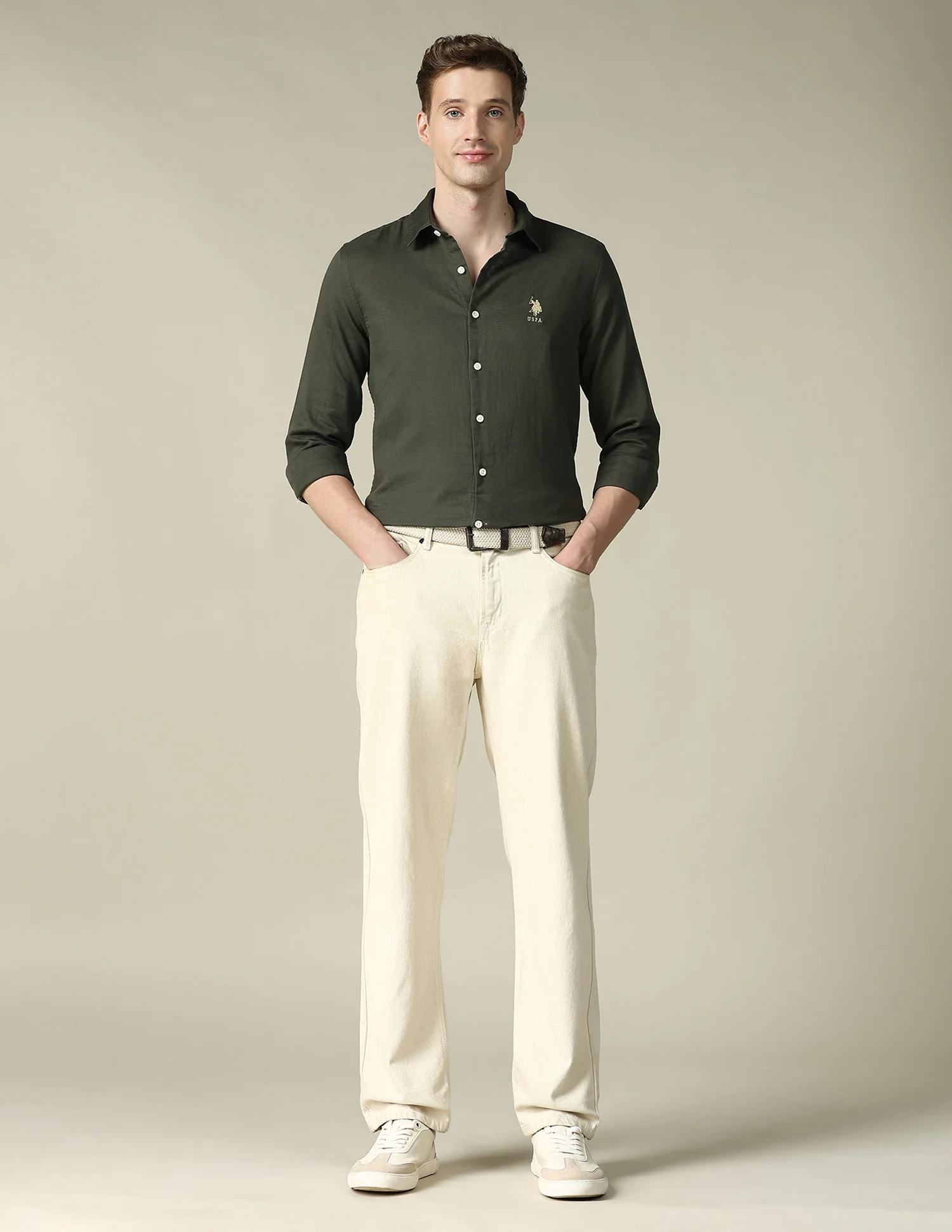Dobby Regular Fit Shirt - Image 3