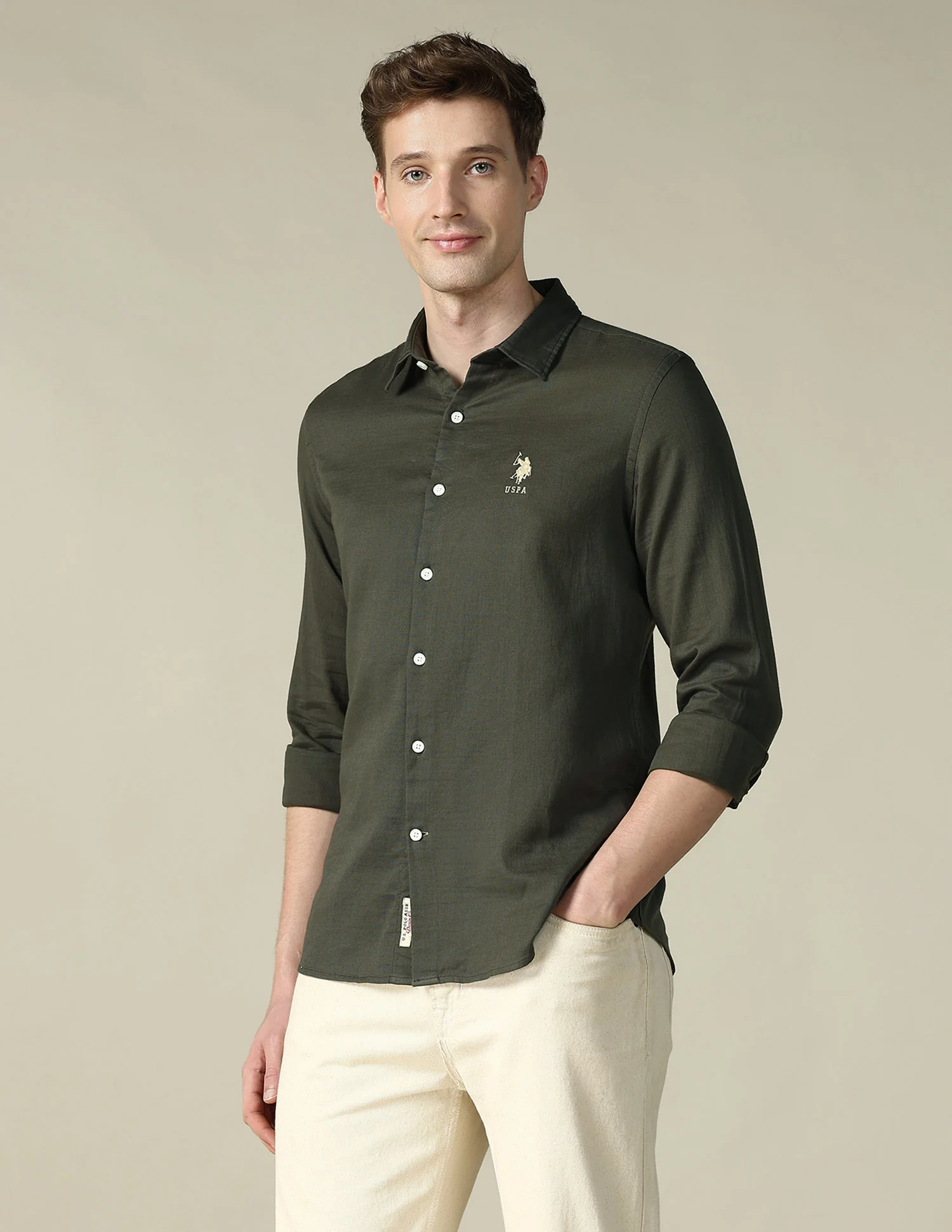 Dobby Regular Fit Shirt - Image 4