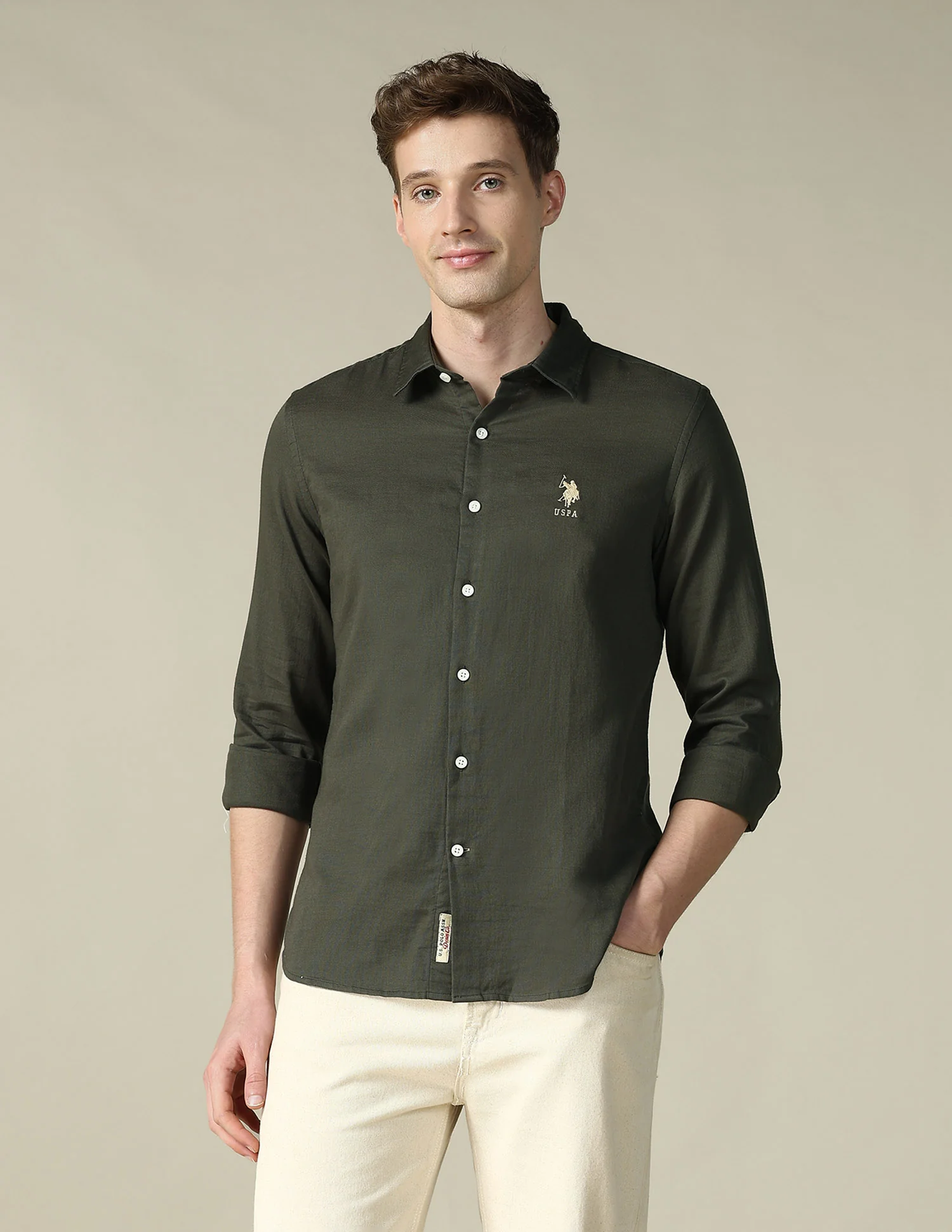 Dobby Regular Fit Shirt - Image 6