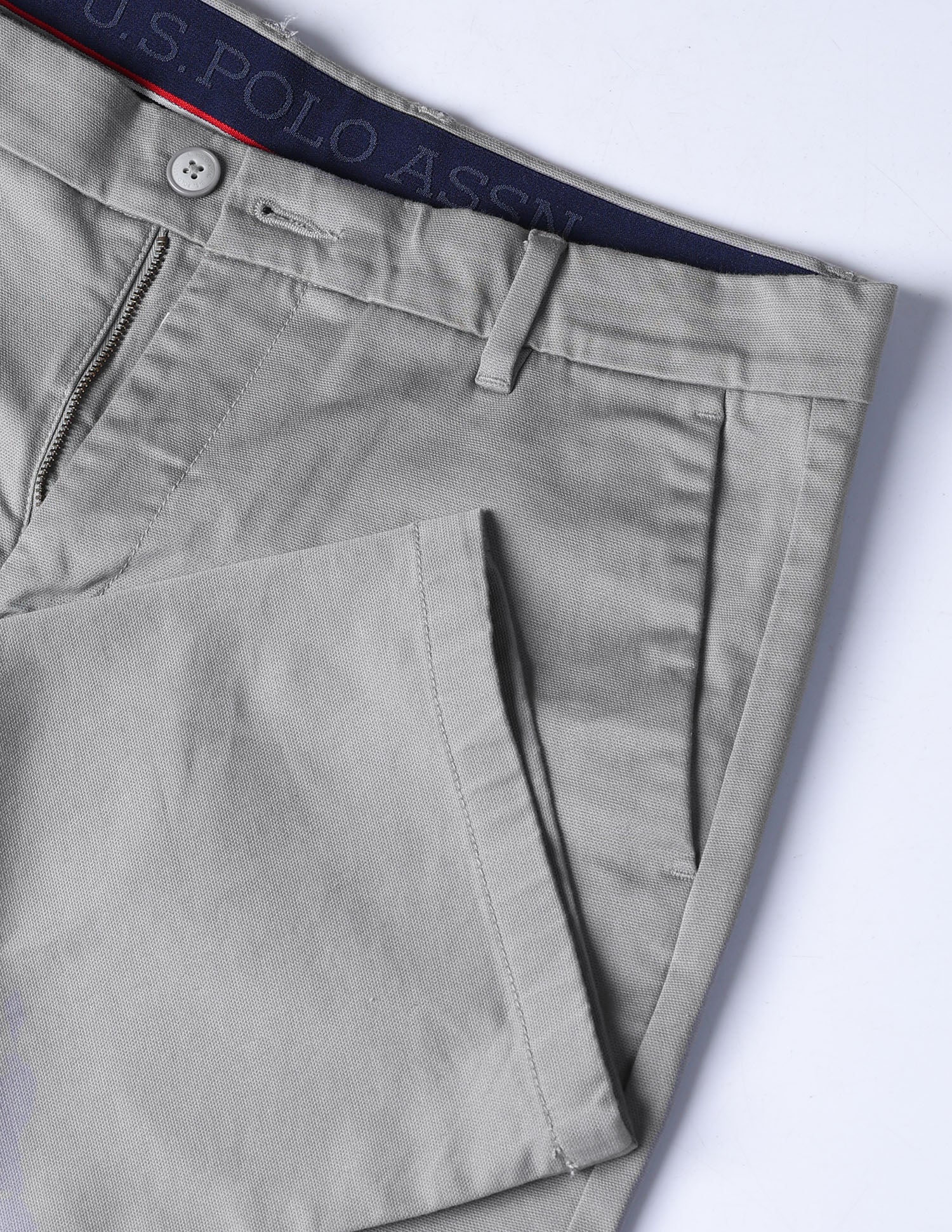 Dobby Riley Straight Fit Trousers - Image 9