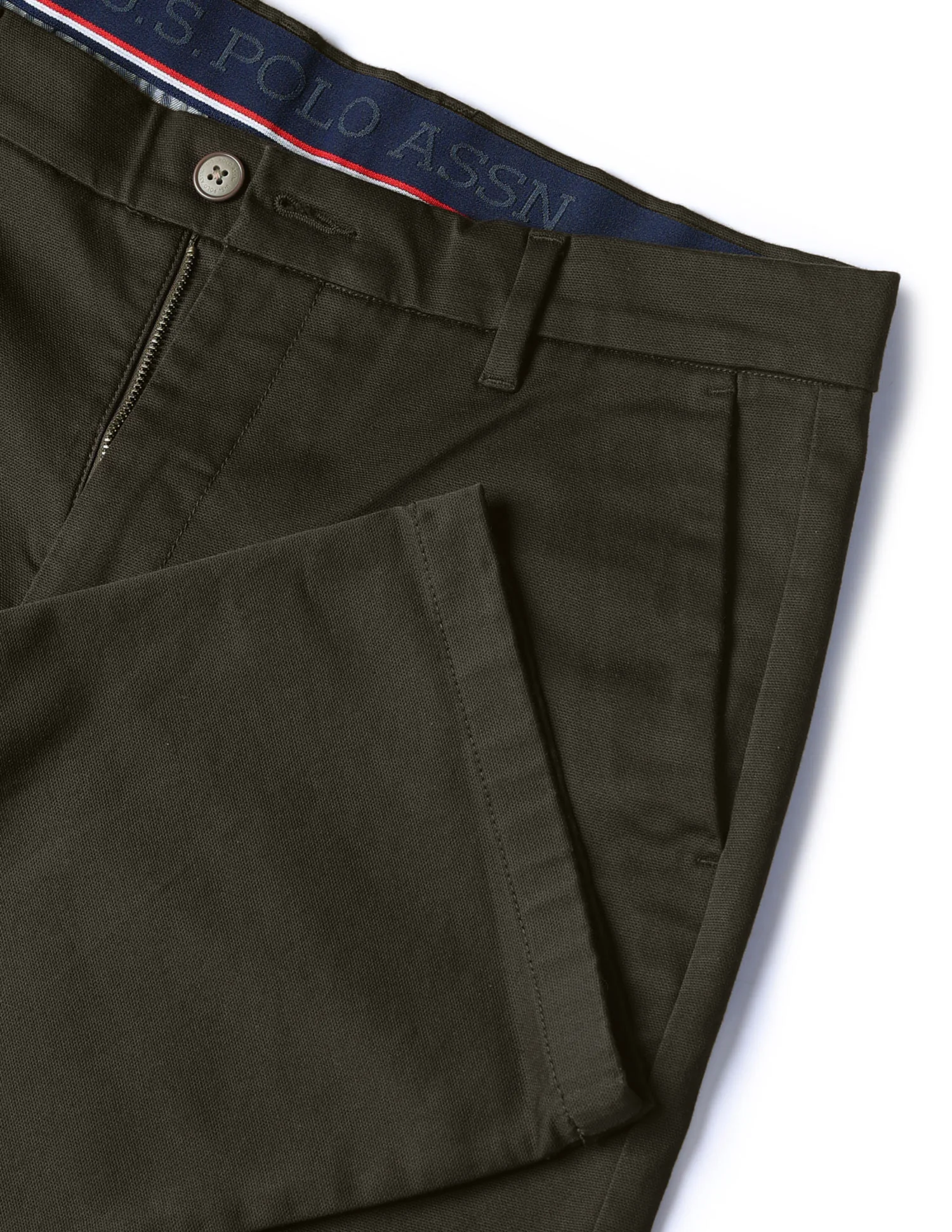 Dobby Riley Straight Fit Trousers - Image 9