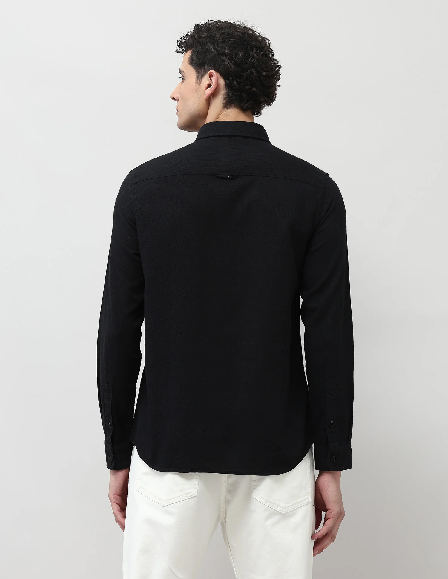 Dobby Slim Fit Shirt - Image 5