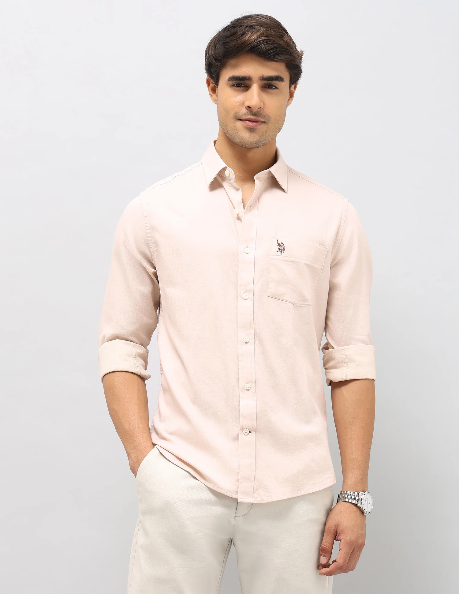 Dobby Tailored Fit Shirt