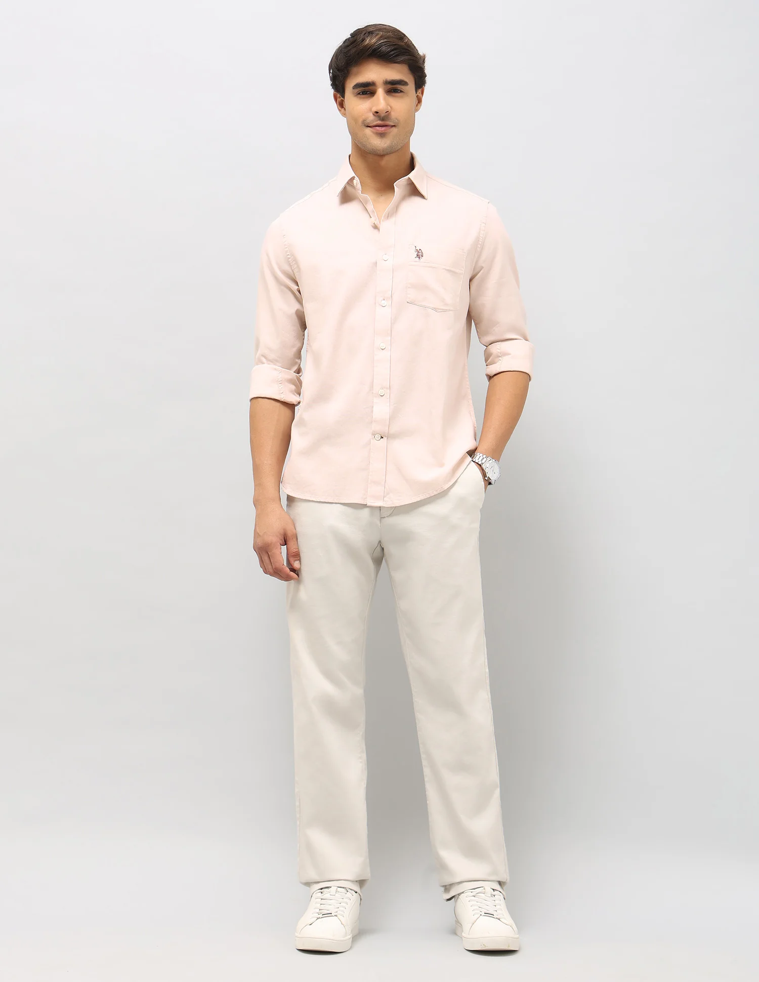 Dobby Tailored Fit Shirt - Image 3
