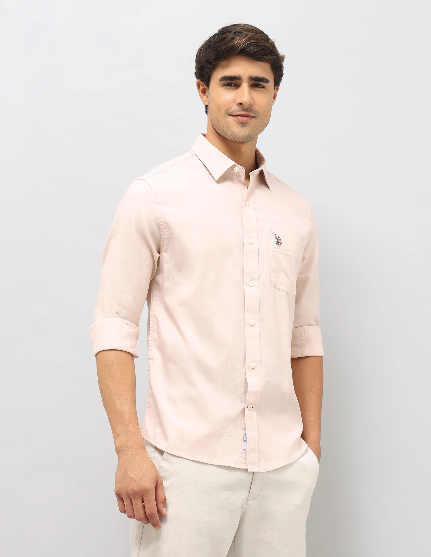 Dobby Tailored Fit Shirt - Image 4