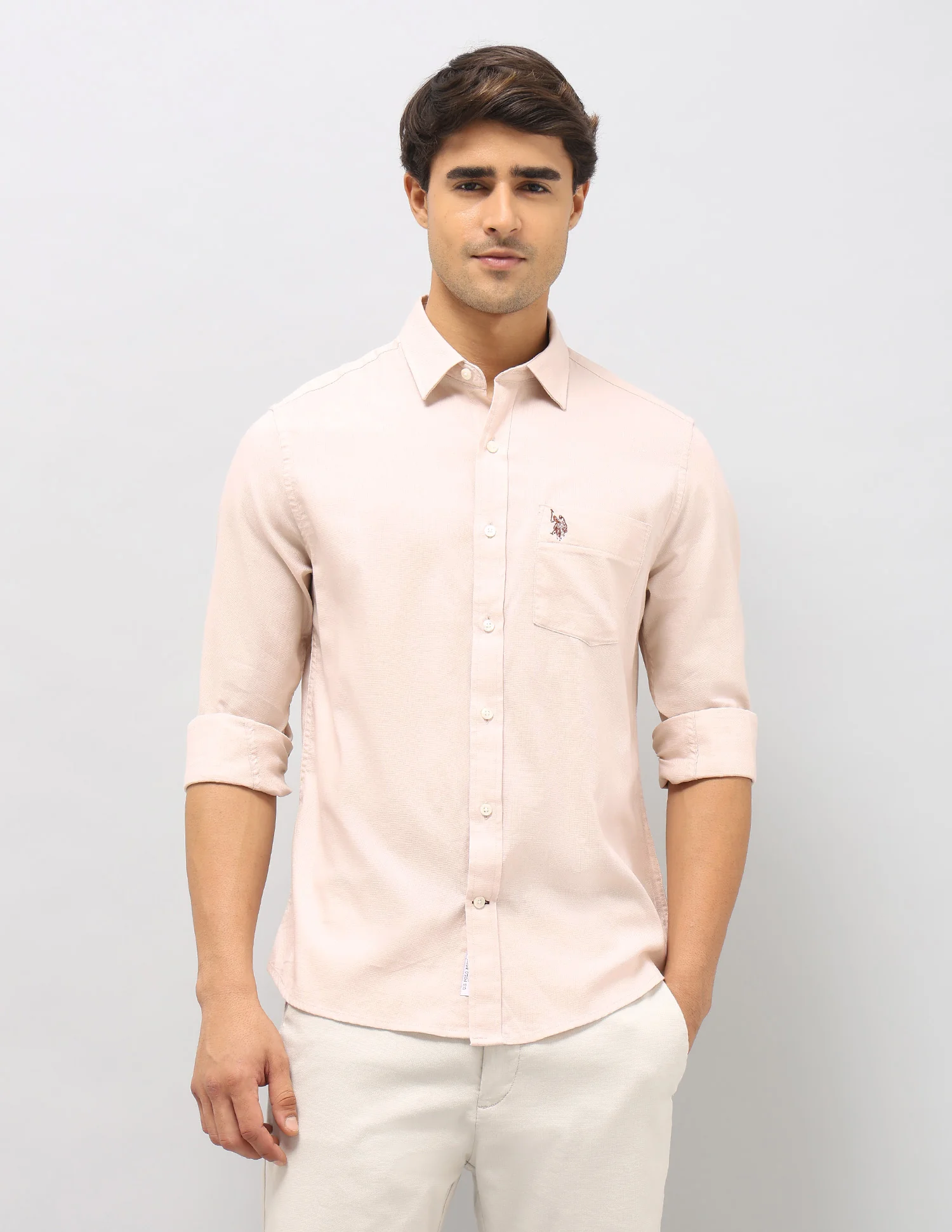 Dobby Tailored Fit Shirt - Image 6