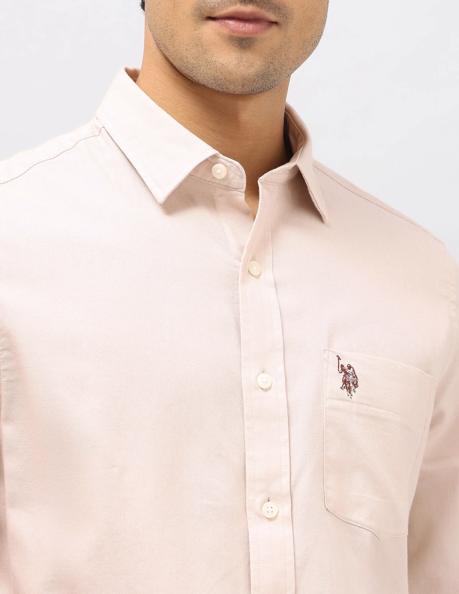 Dobby Tailored Fit Shirt - Image 7