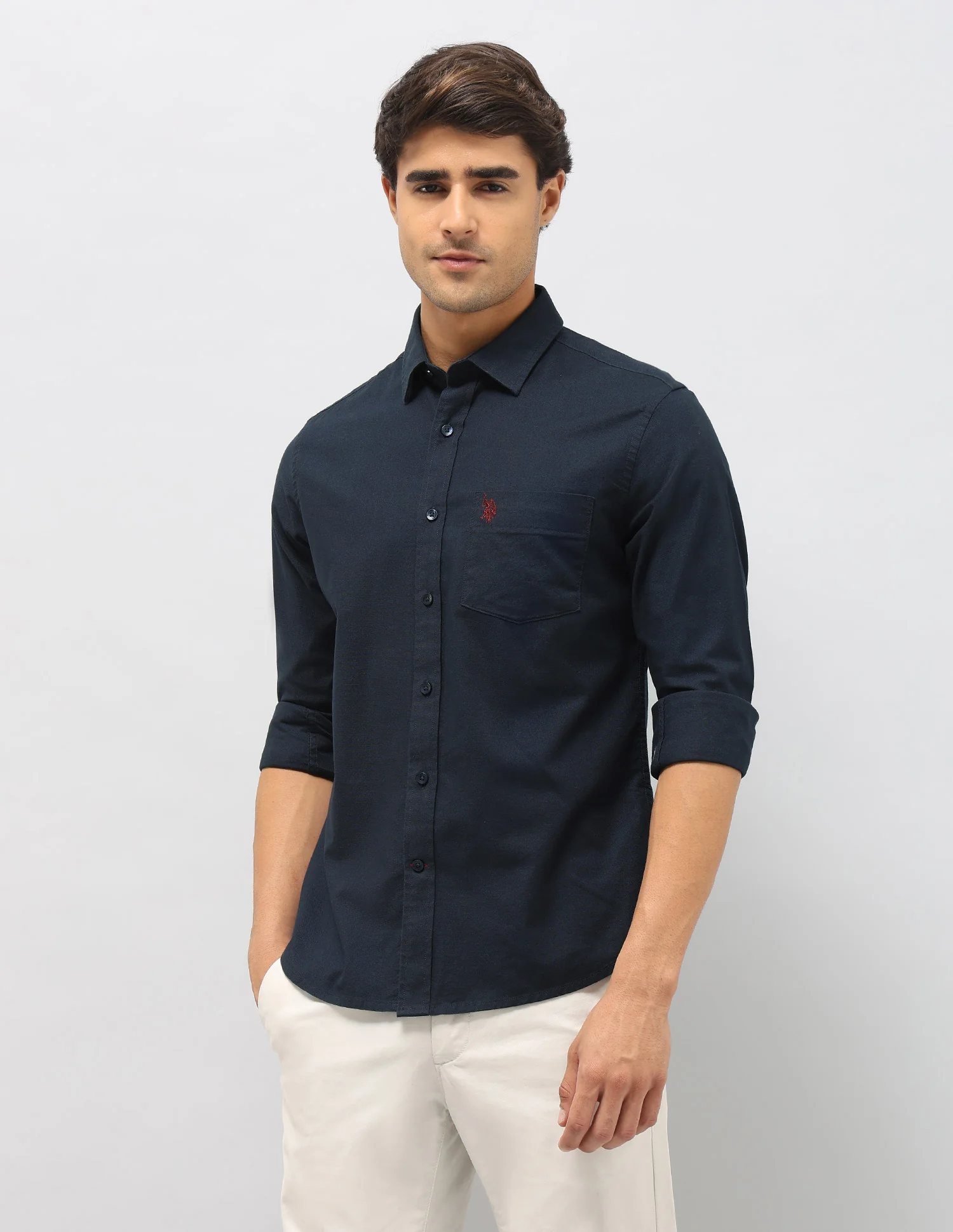 Dobby Tailored Fit Shirt - Image 4