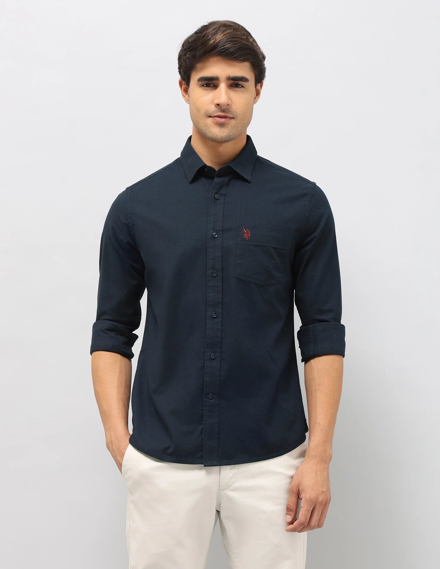 Dobby Tailored Fit Shirt - Image 6