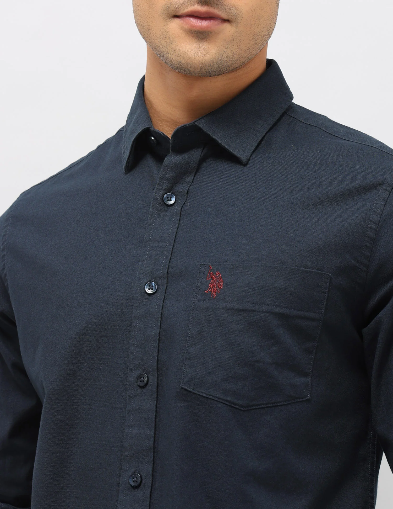 Dobby Tailored Fit Shirt - Image 7